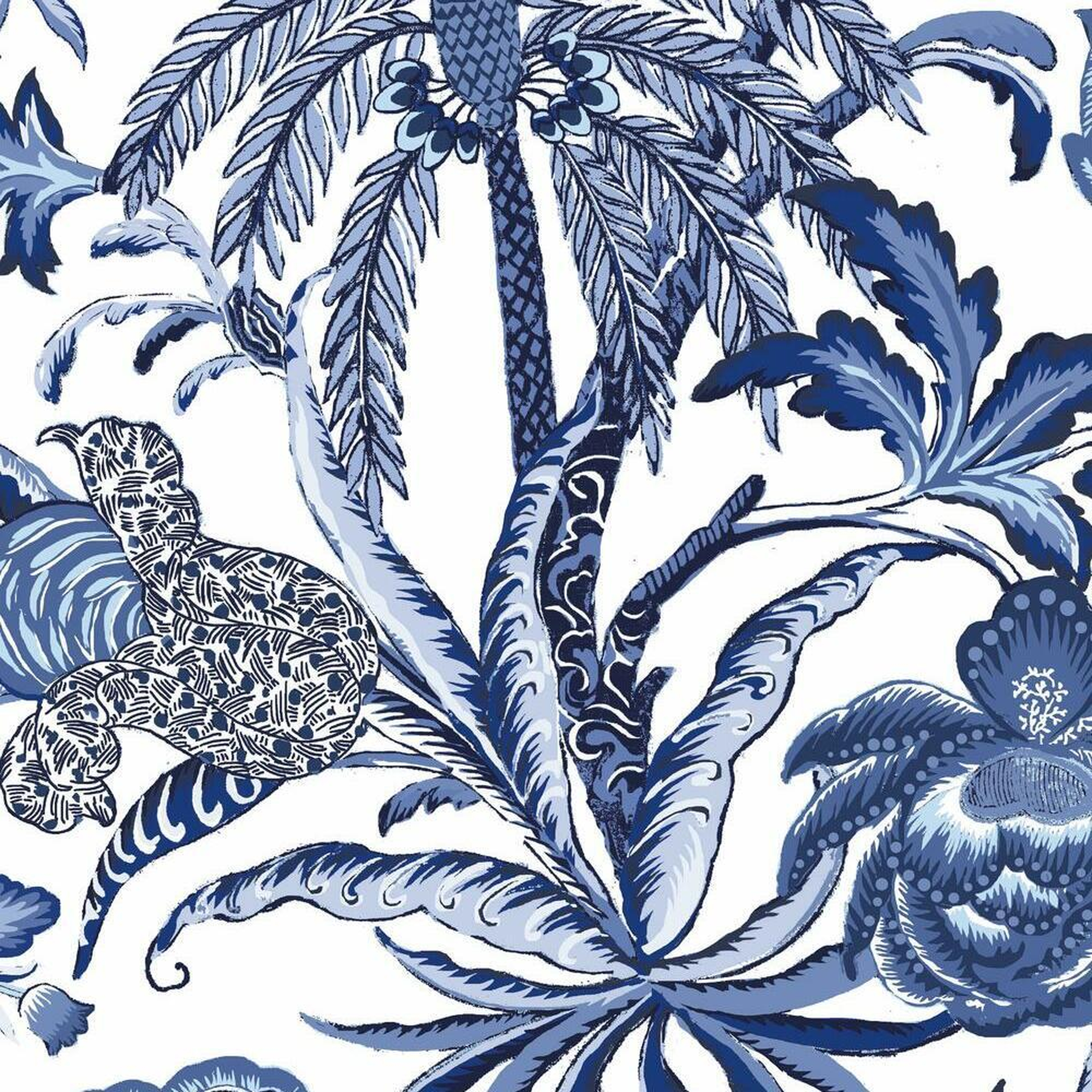 Waverly Exotic Curiosity Peel and Stick Wallpaper - York Wallcoverings