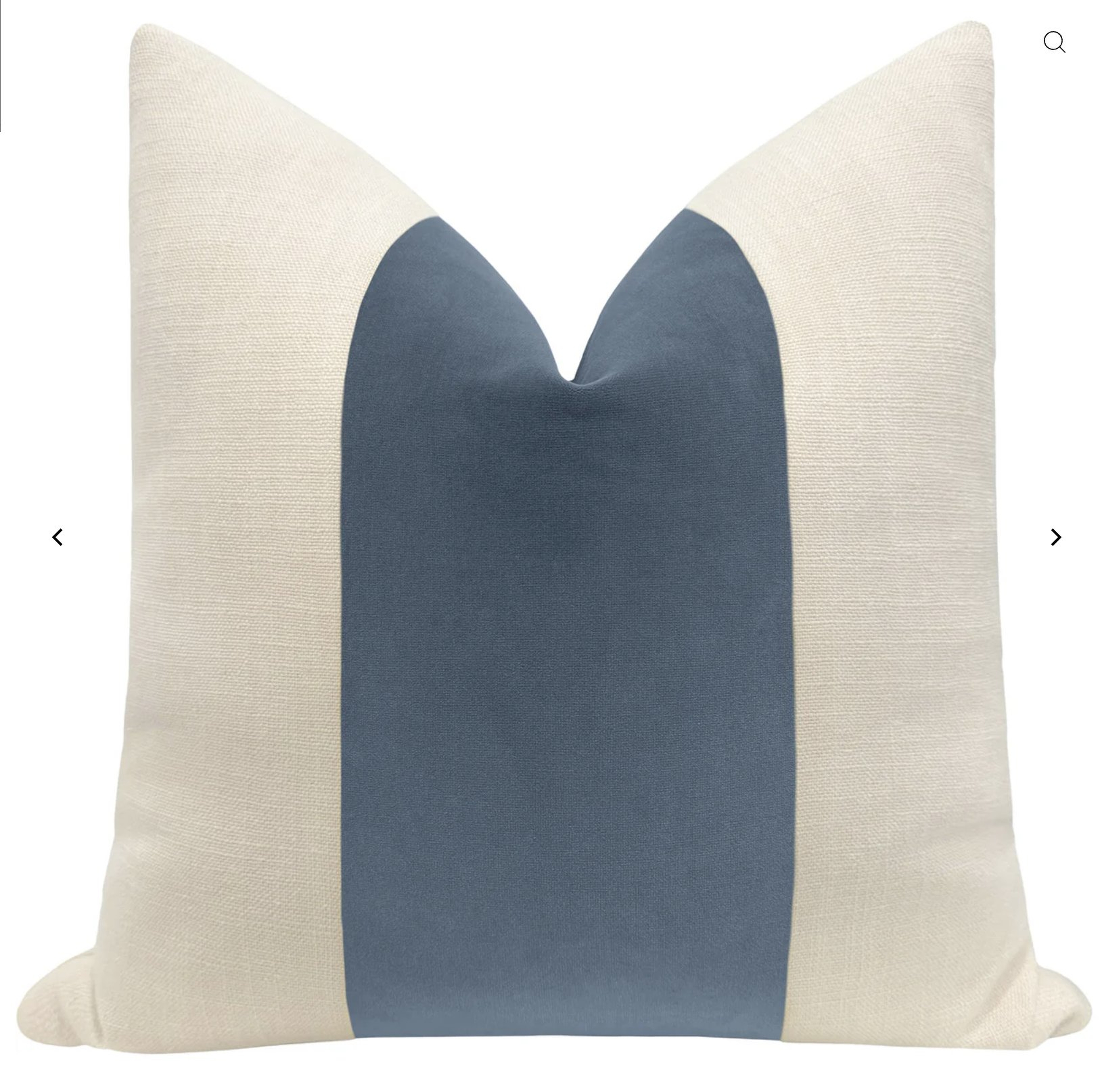 PANEL :: SIGNATURE VELVET // PERIWINKLE - 22" X 22" - Little Design Company