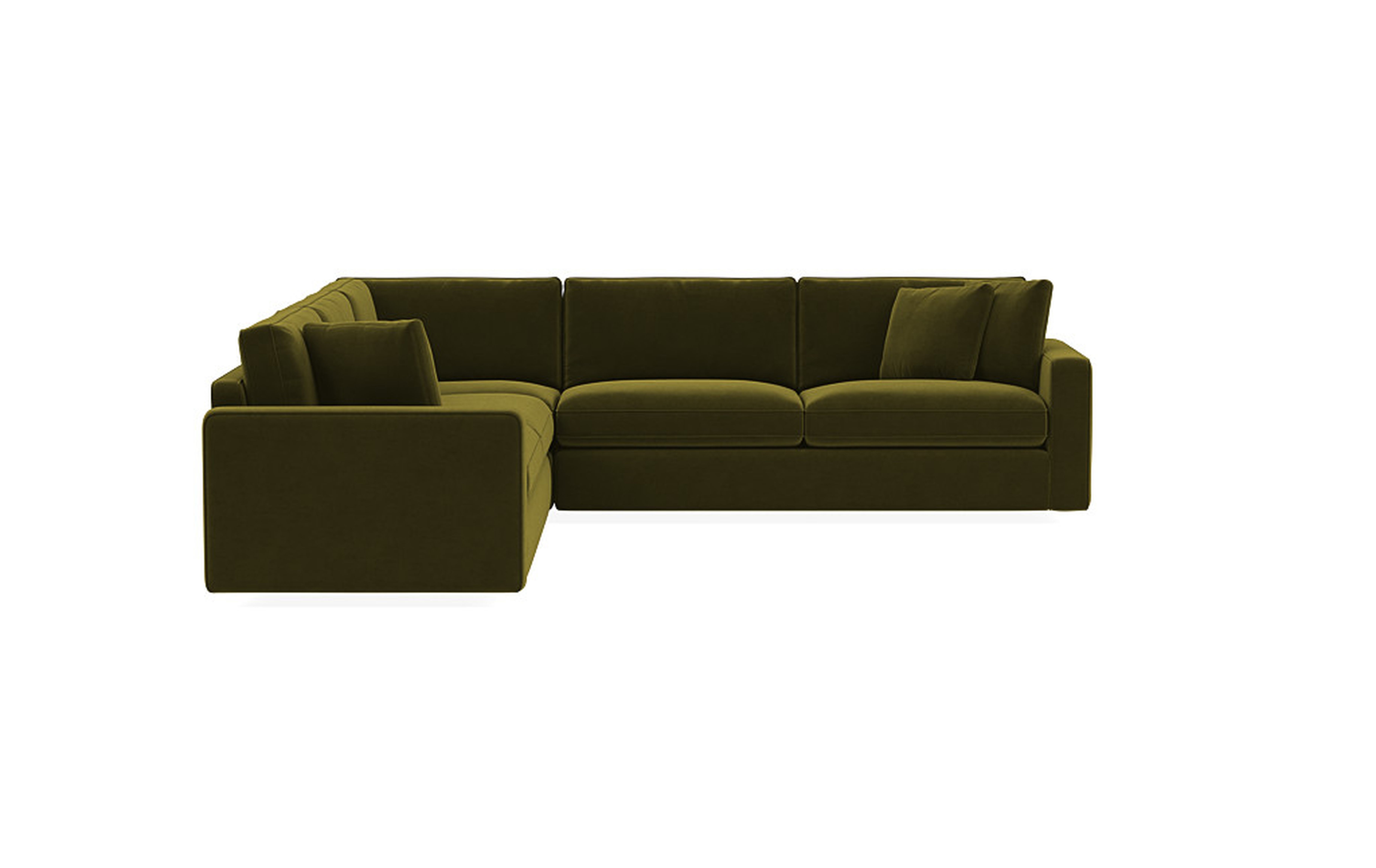 James 3-Piece 4-Seat Corner Sectional - Interior Define