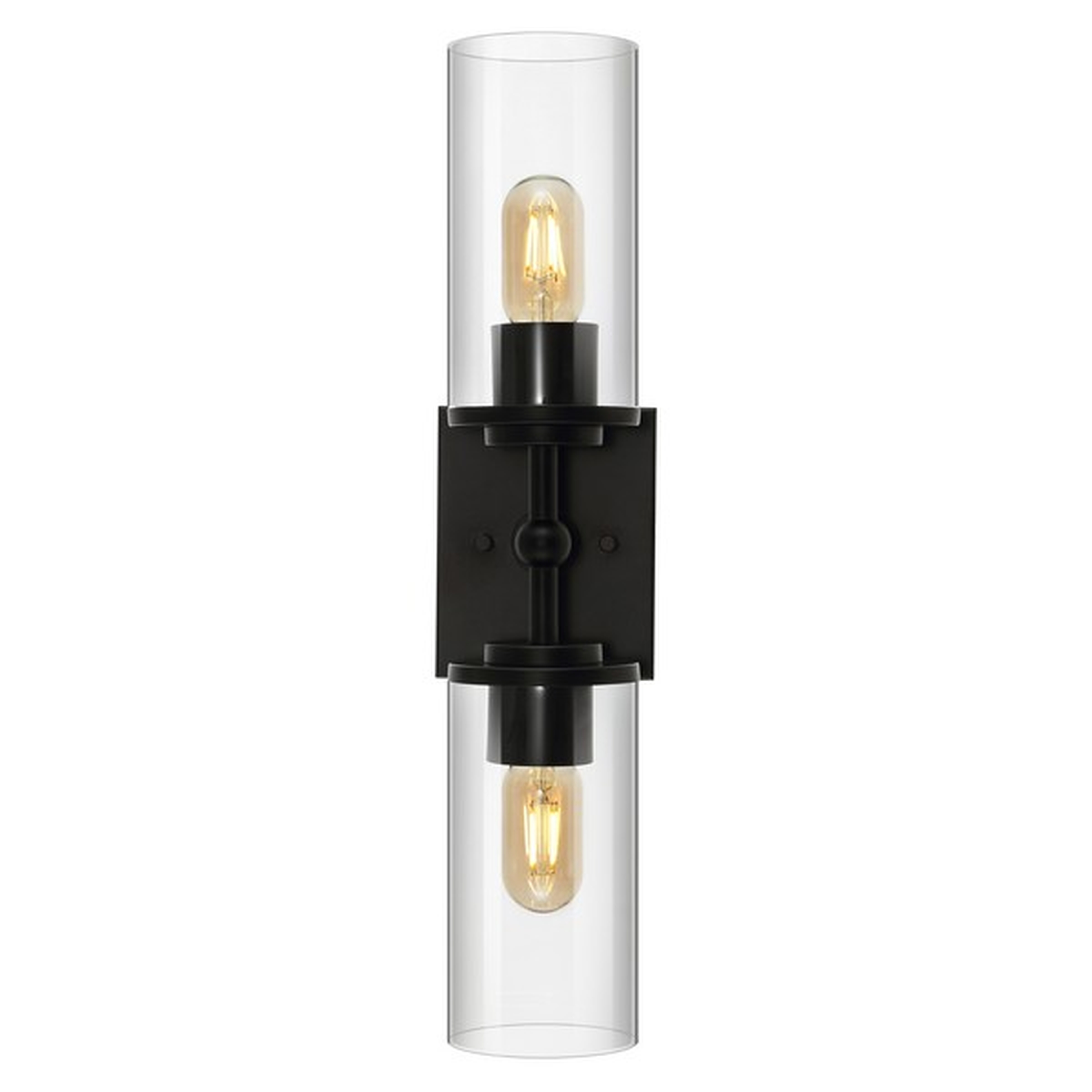 LOLITA IRON / GLASS WALL SCONCE - Safavieh