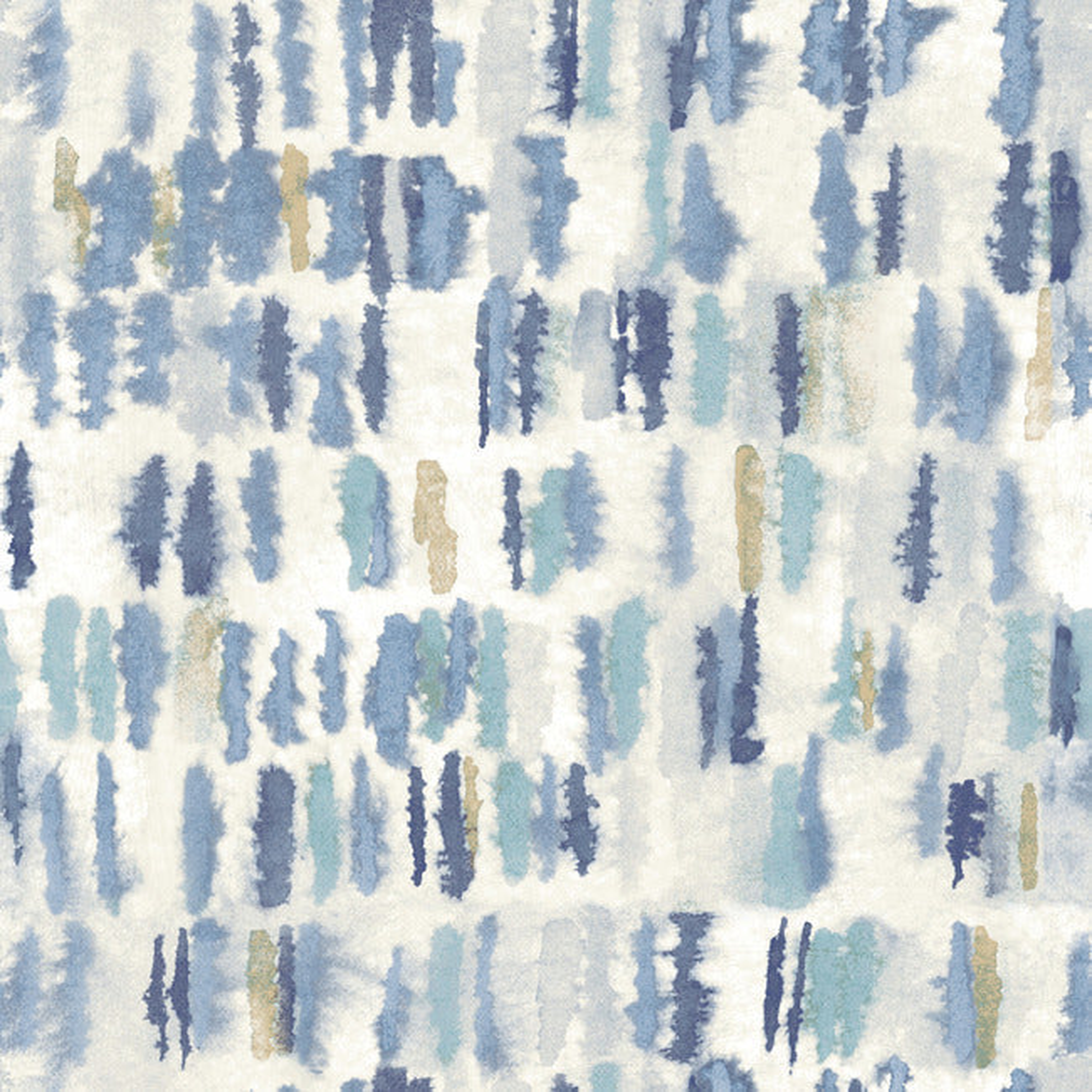 Tamara Day Watercolor Fountain Wallpaper - York Wallcoverings