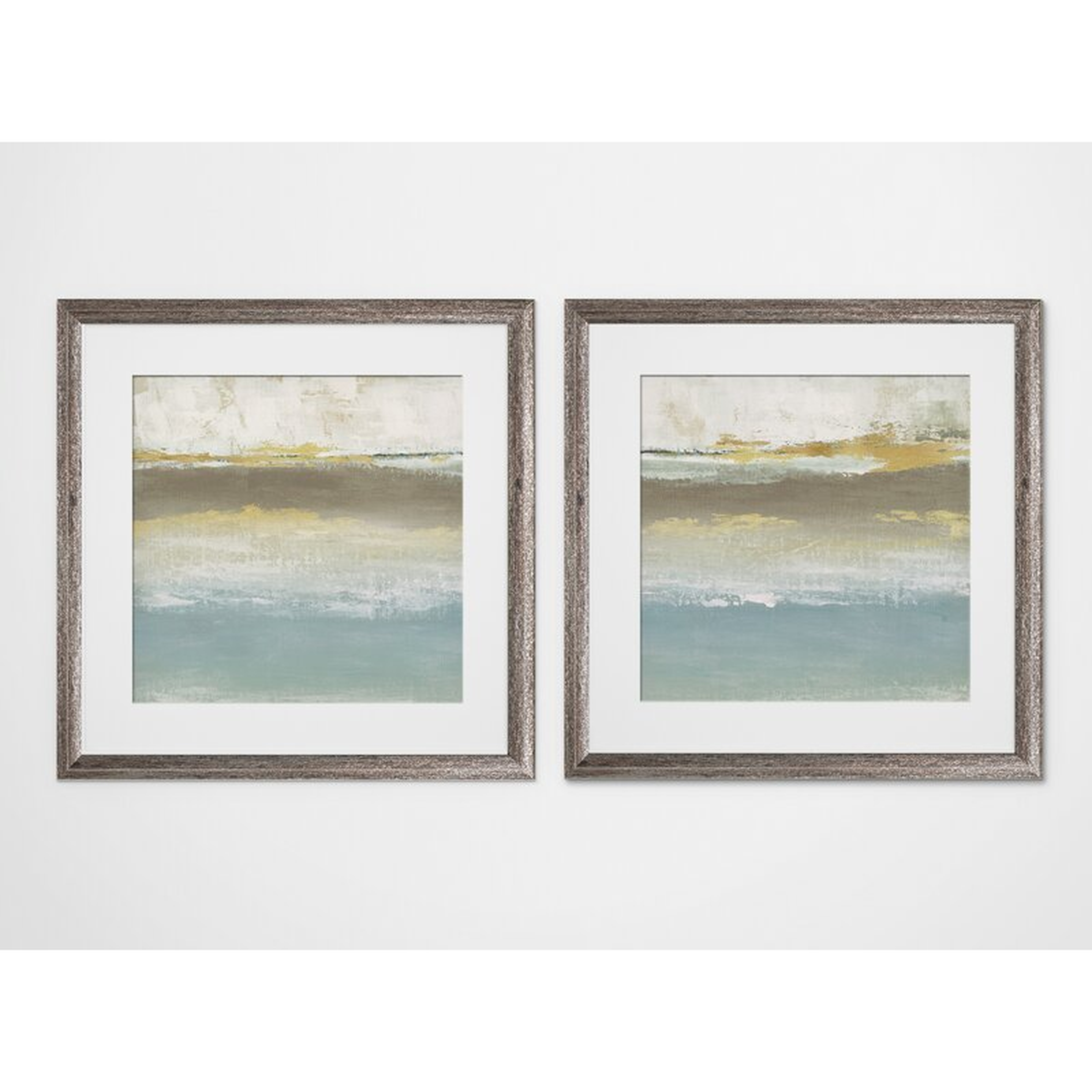 'Soft Solace Detail I' 2 Piece Framed Print Set - Wayfair