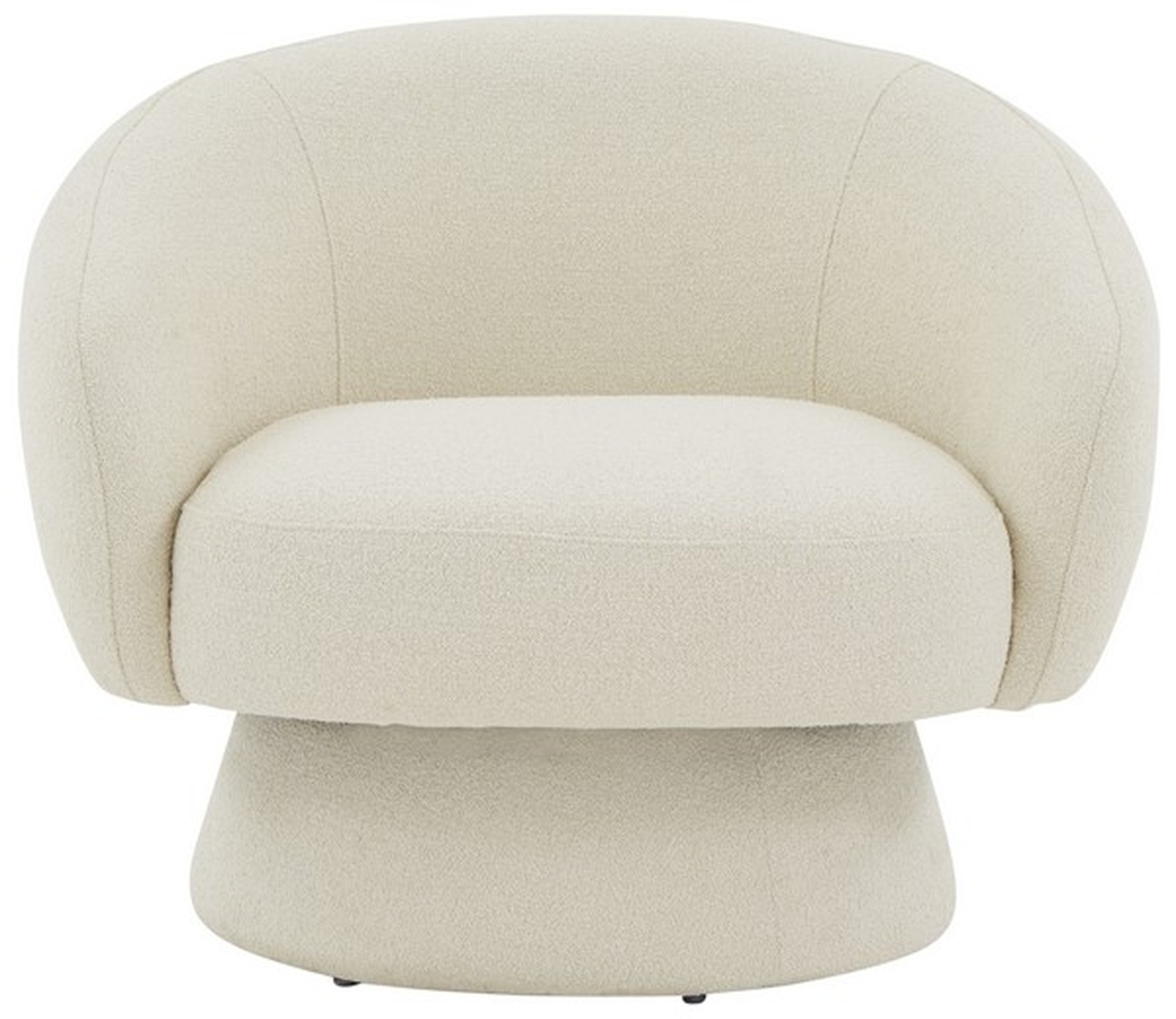 Petryna Boucle Swivel Accent Chair - Safavieh