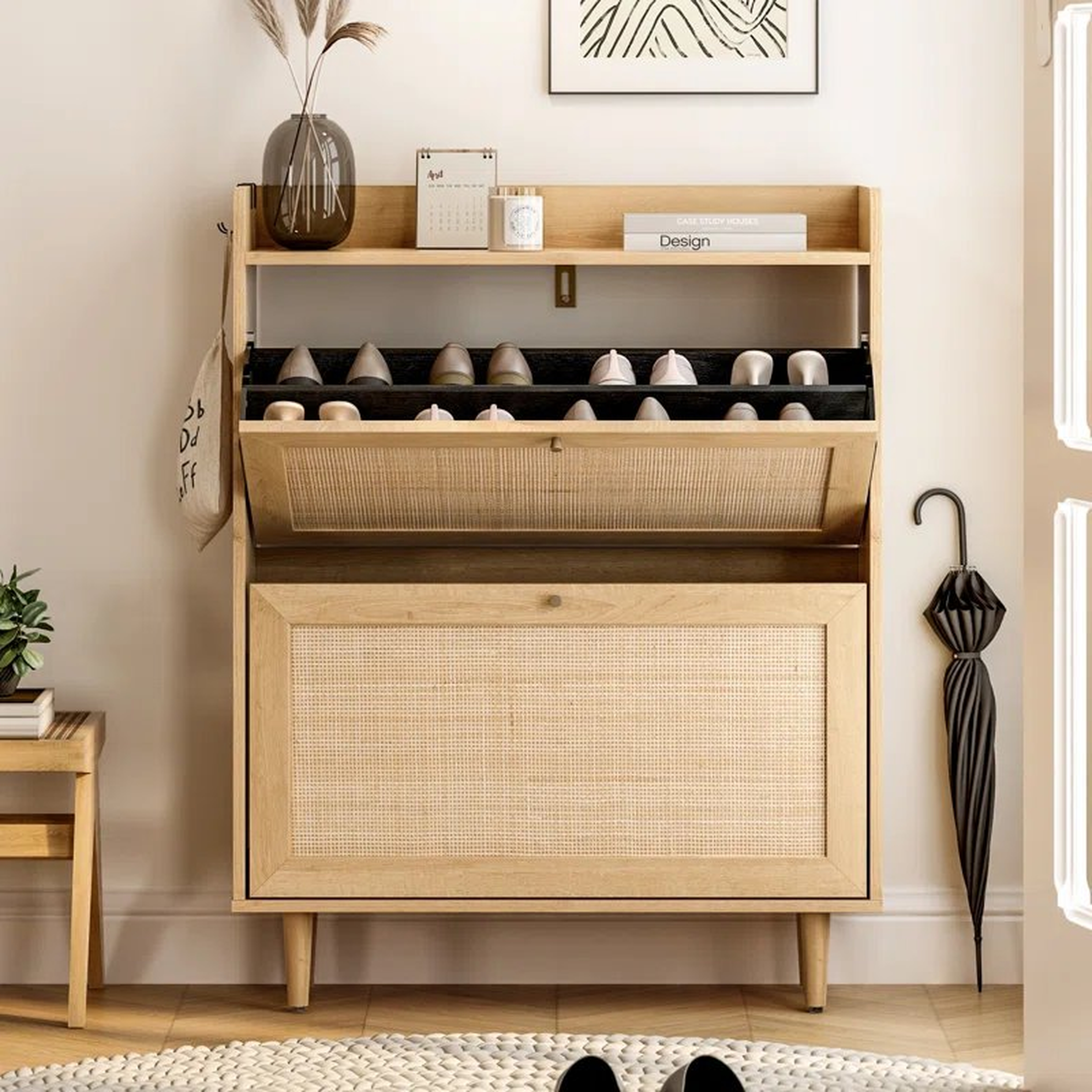 Shoe Storage Cabinet - Wayfair