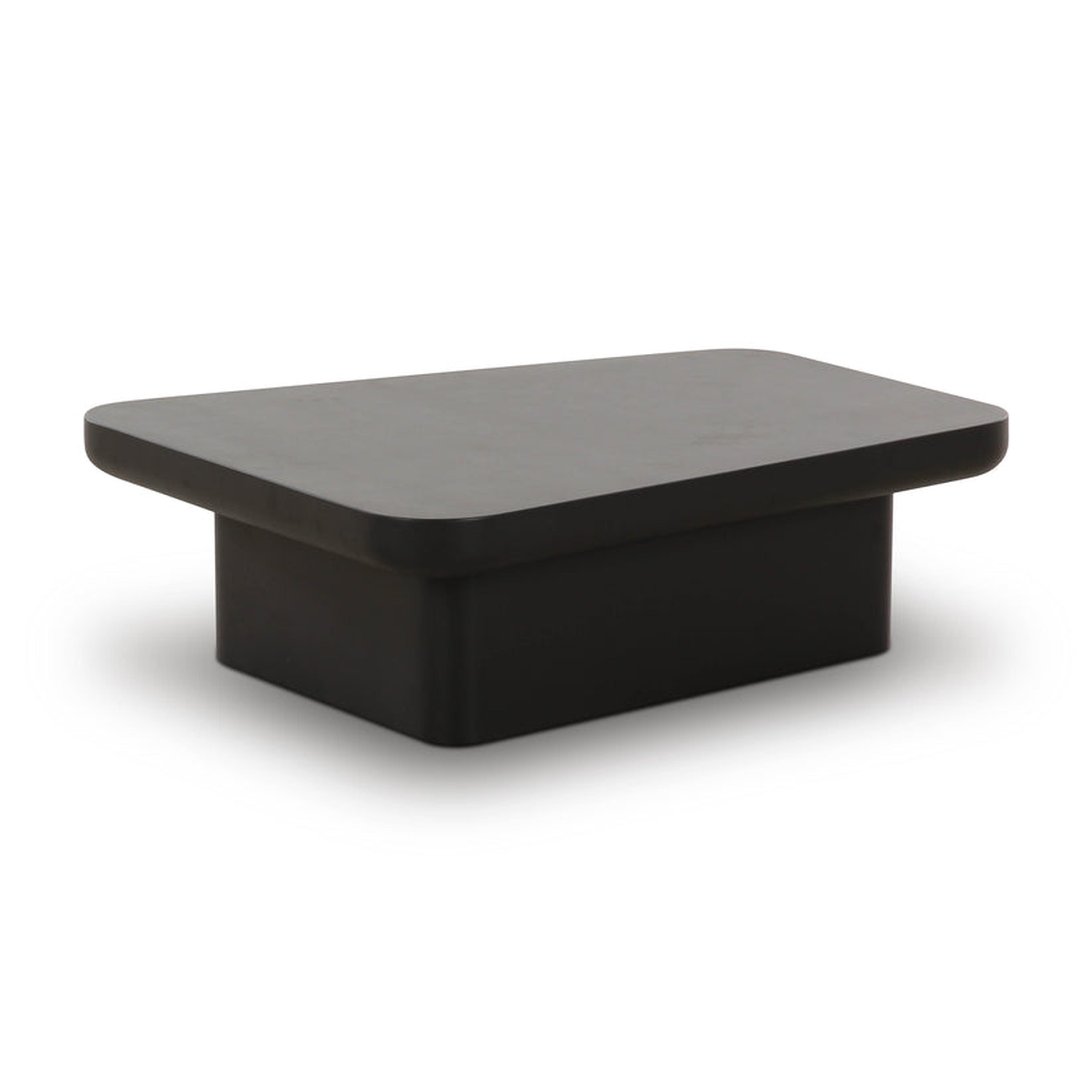 Yoko Black Coffee Table (31.5"-38.6") - TOV FURNITURE