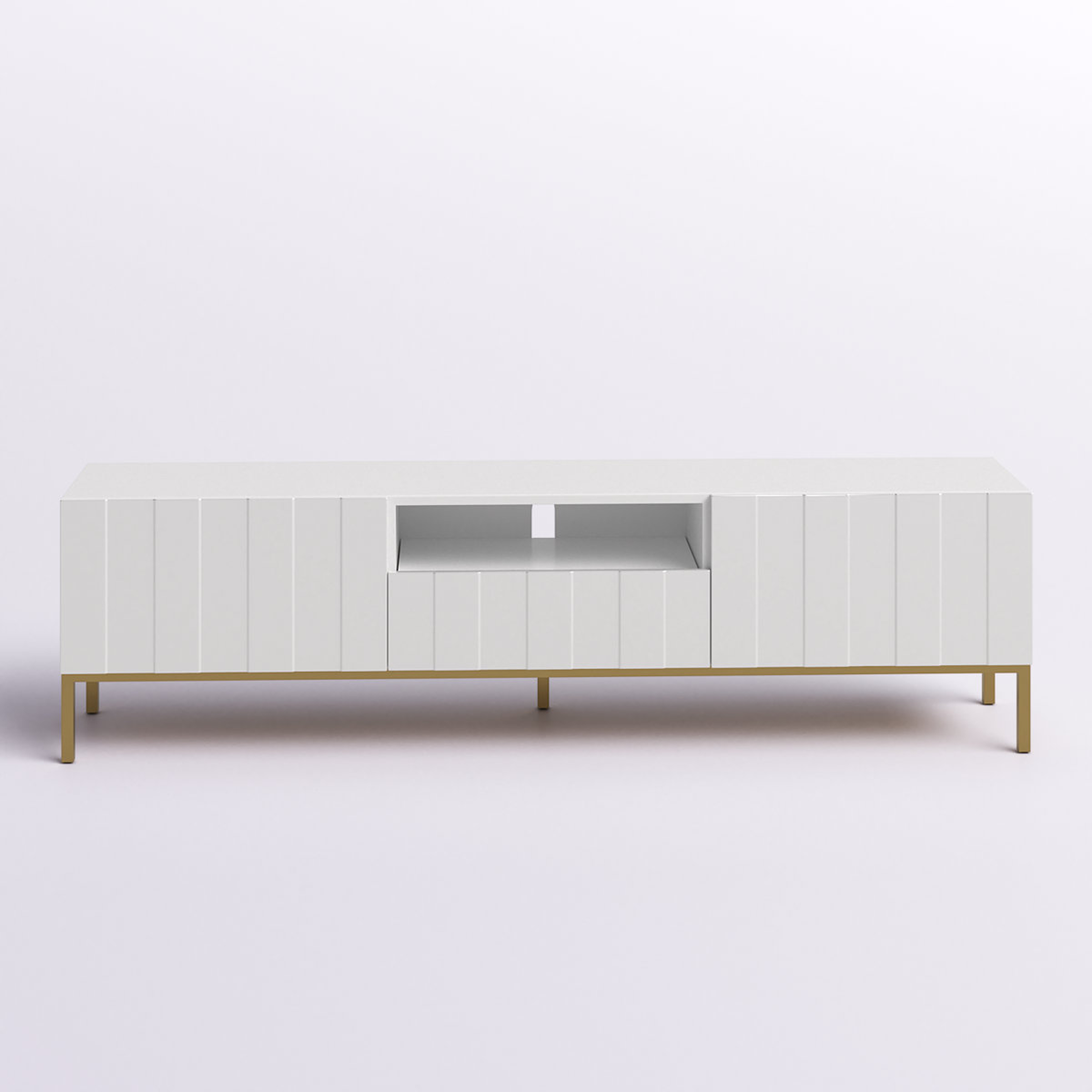 Demiya 74.8'' Media Console - Wayfair