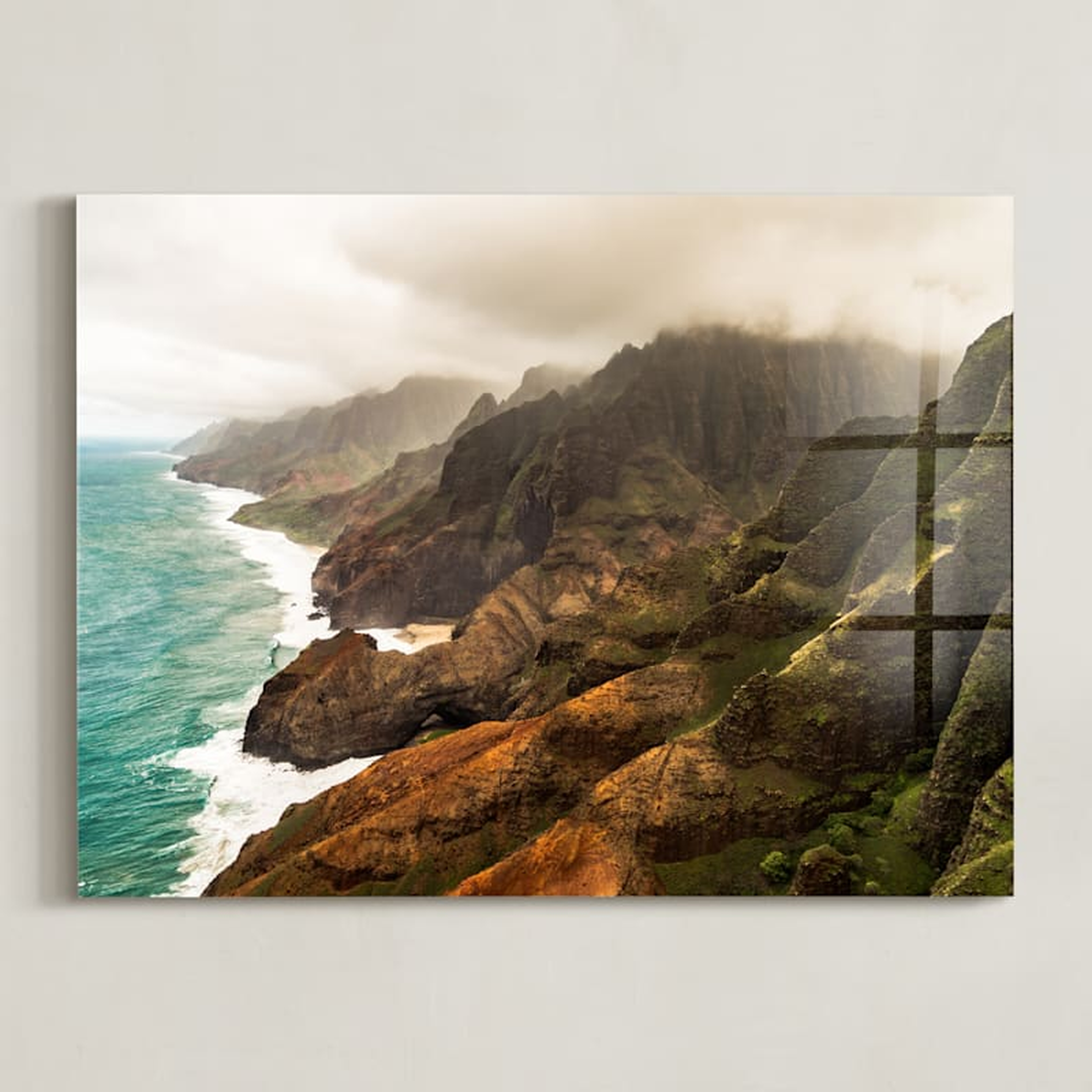 Na Pali Coast, Kauai, Hi Modern Frameless - Minted