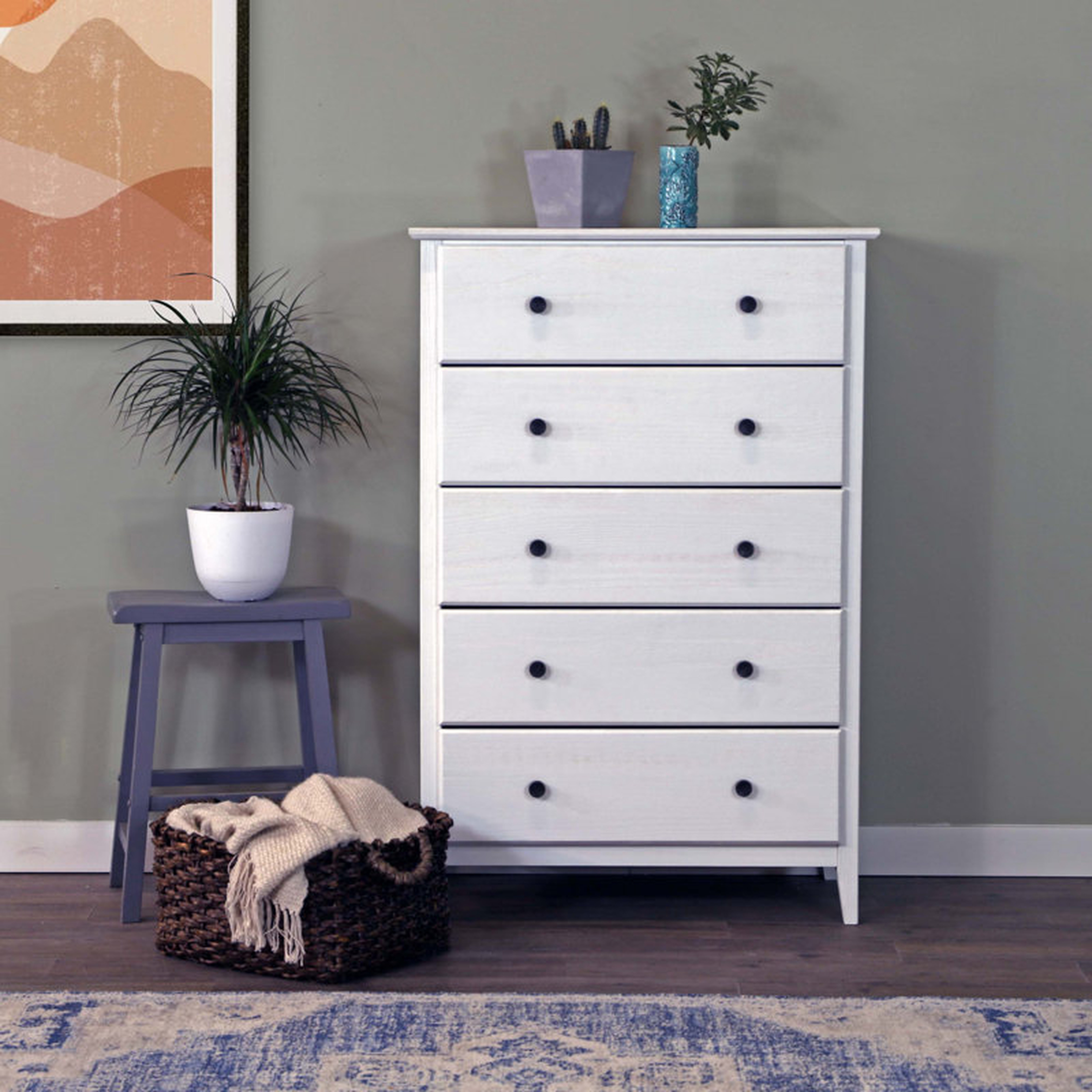 Greenport 5 Drawer Chest - Wayfair