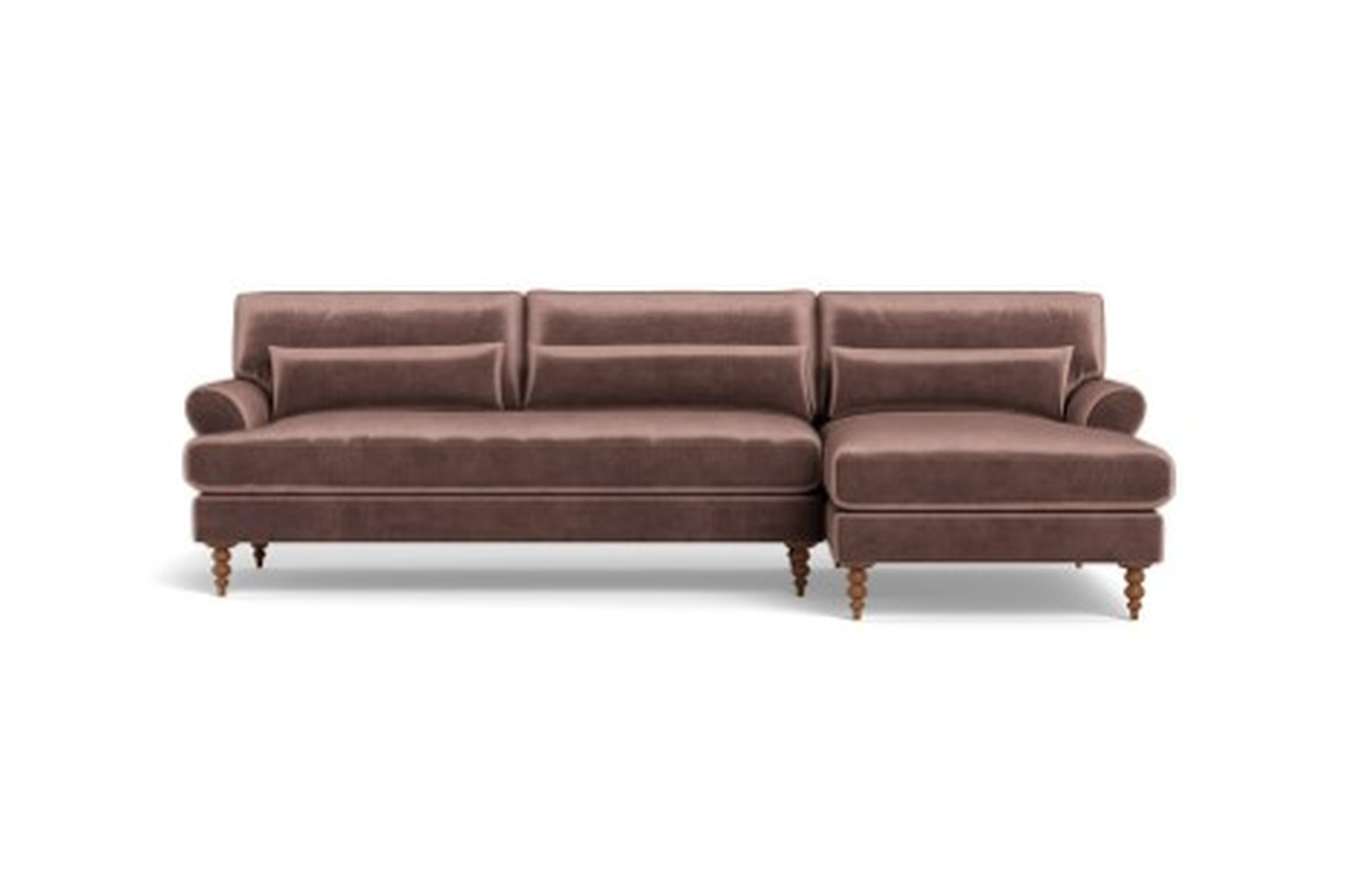 Maxwell Tall Sectional Sofa with Right Chaise by Apartment Therapy - Interior Define