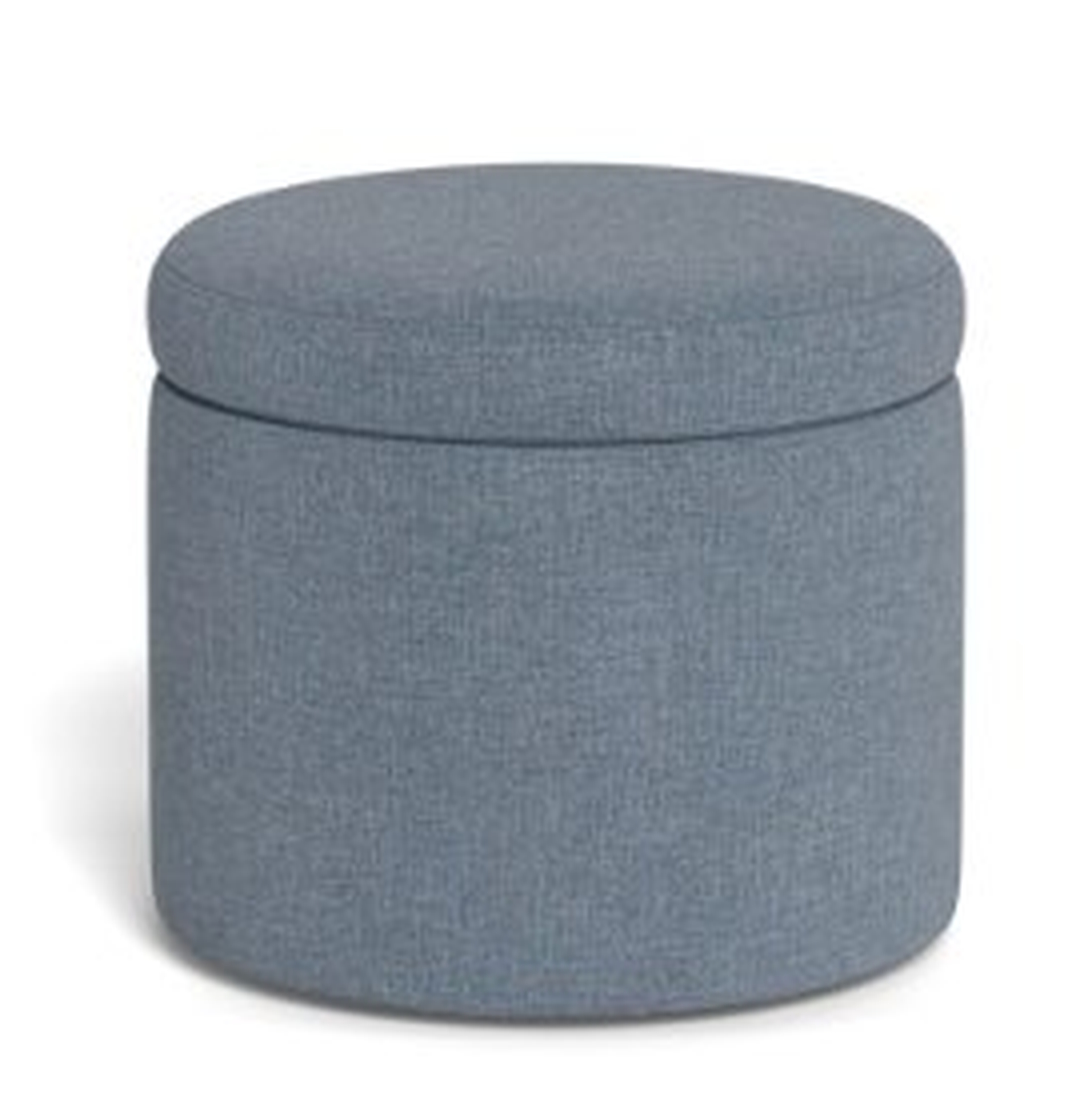 Colten Round Storage Stool Ottoman - Interior Define