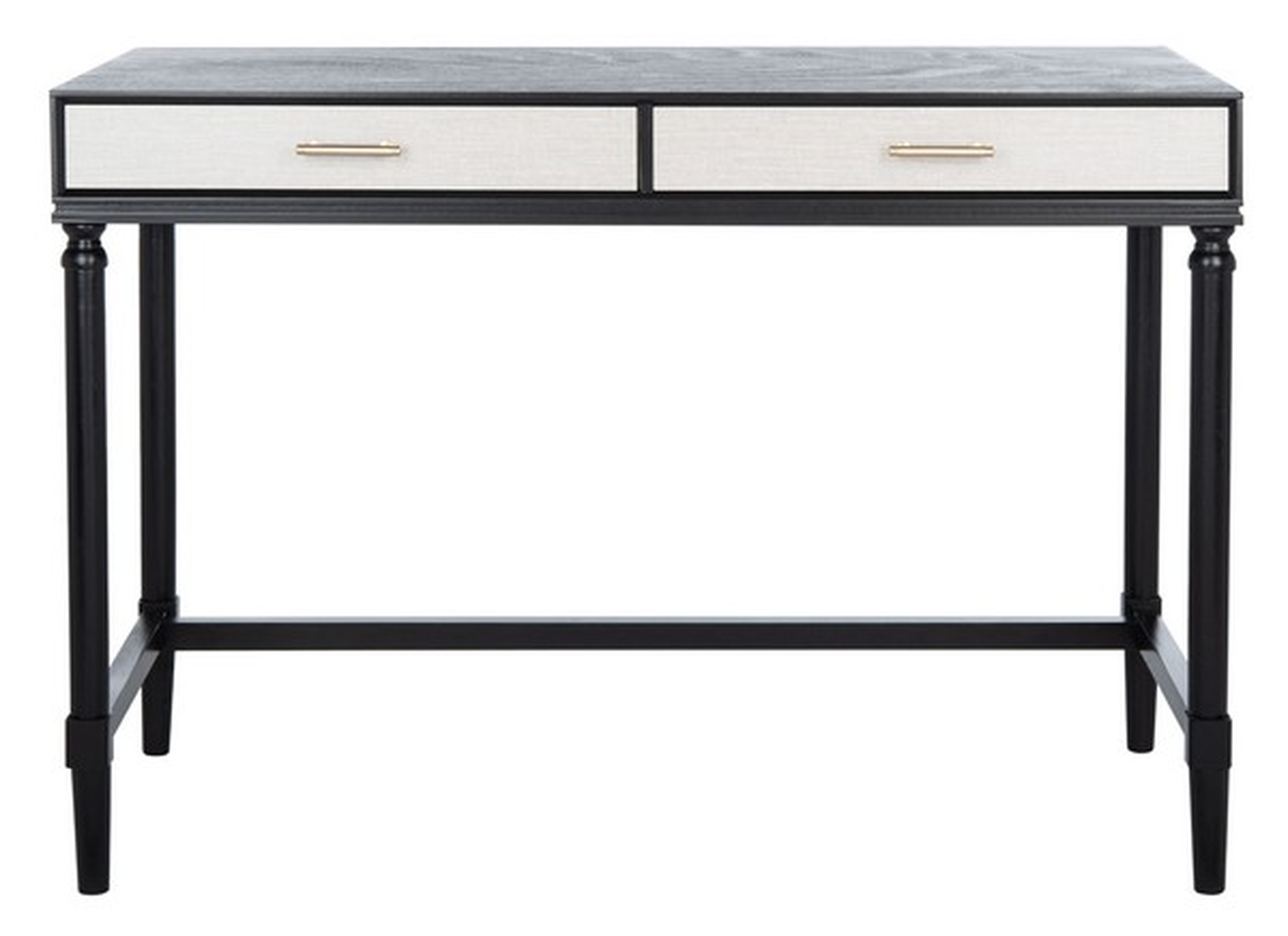 Takita 2 Drawer 2 Tone Desk - Safavieh