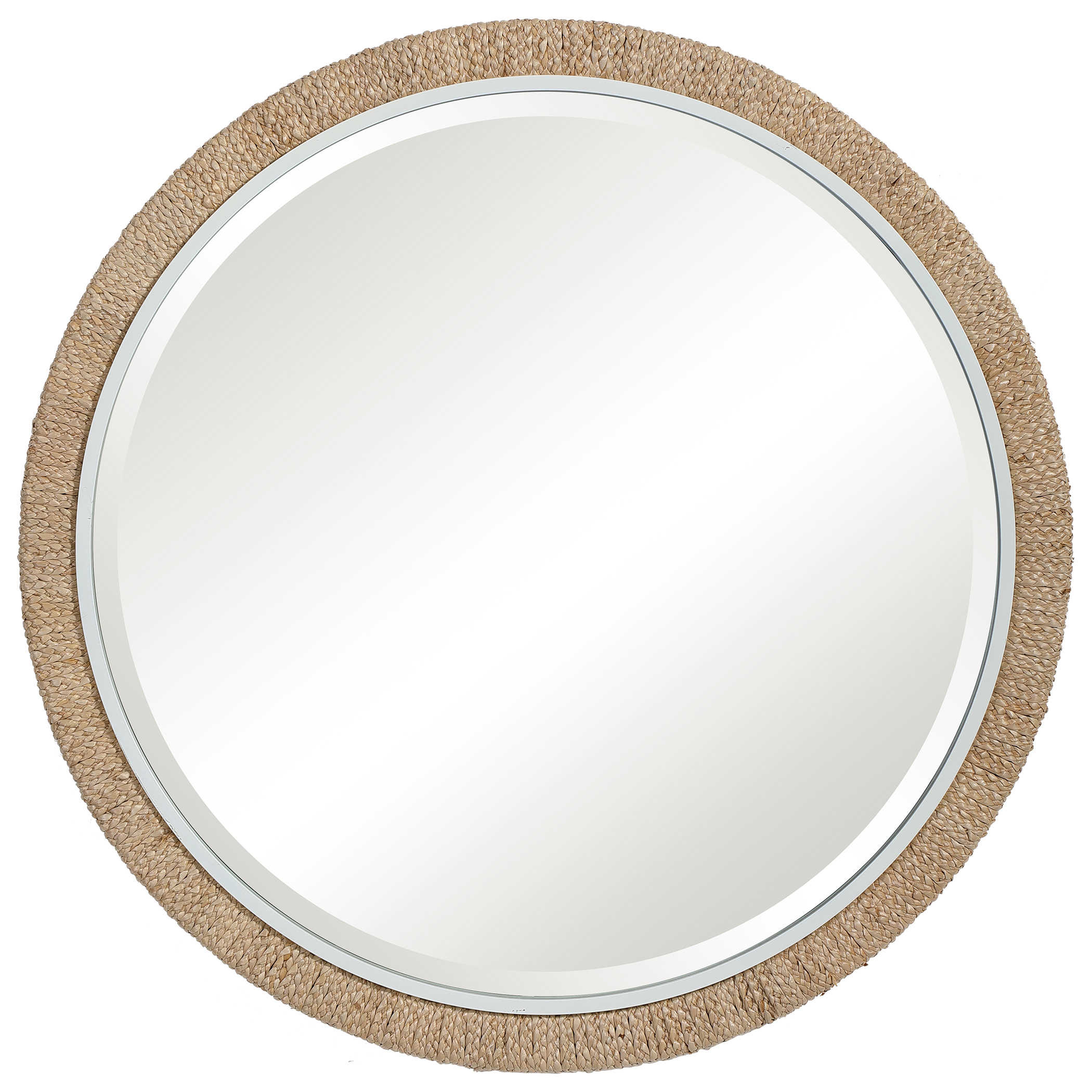Carbet Round Rope Mirror, 40" - Hudsonhill Foundry
