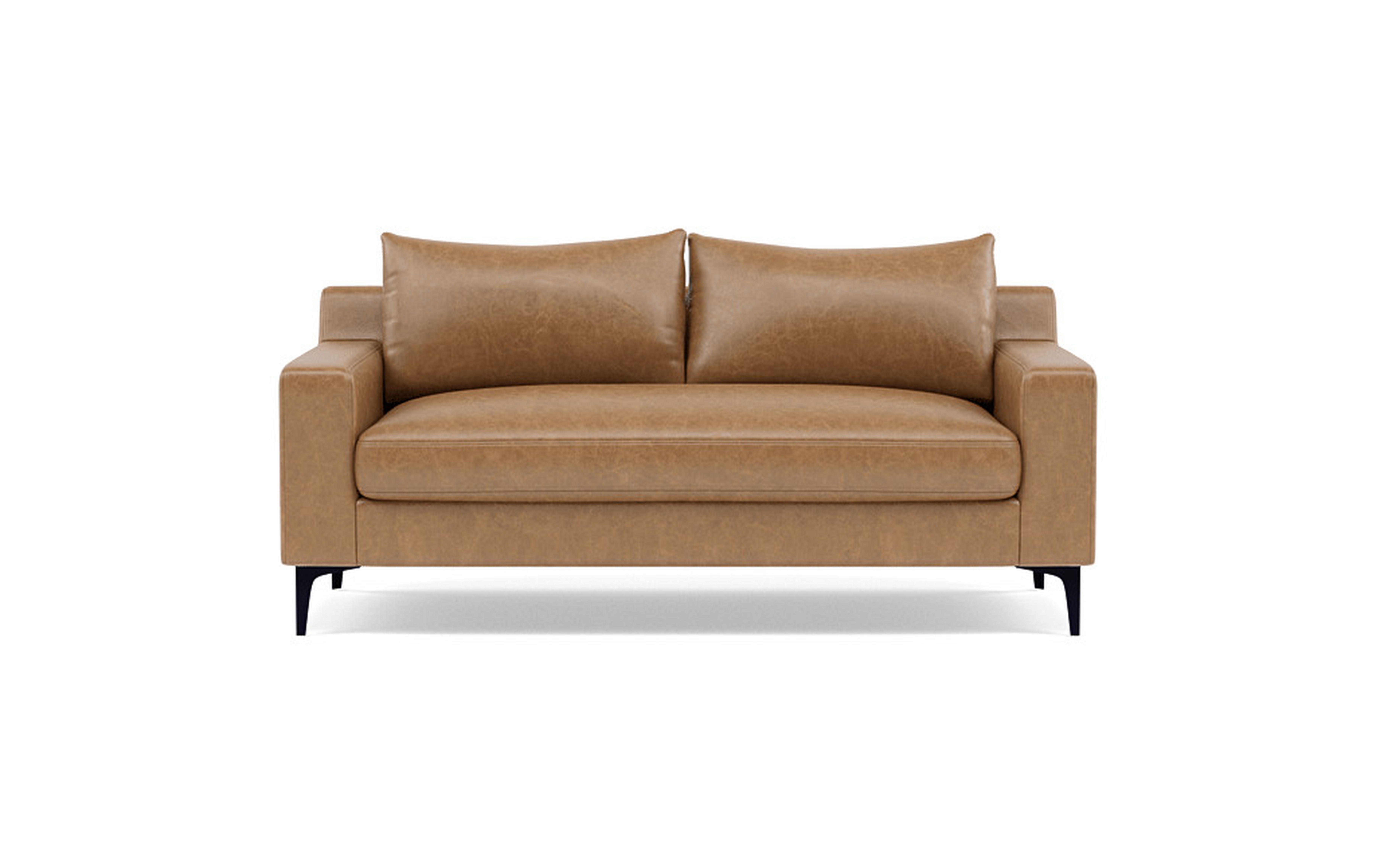 Sloan Leather Loveseat - Interior Define