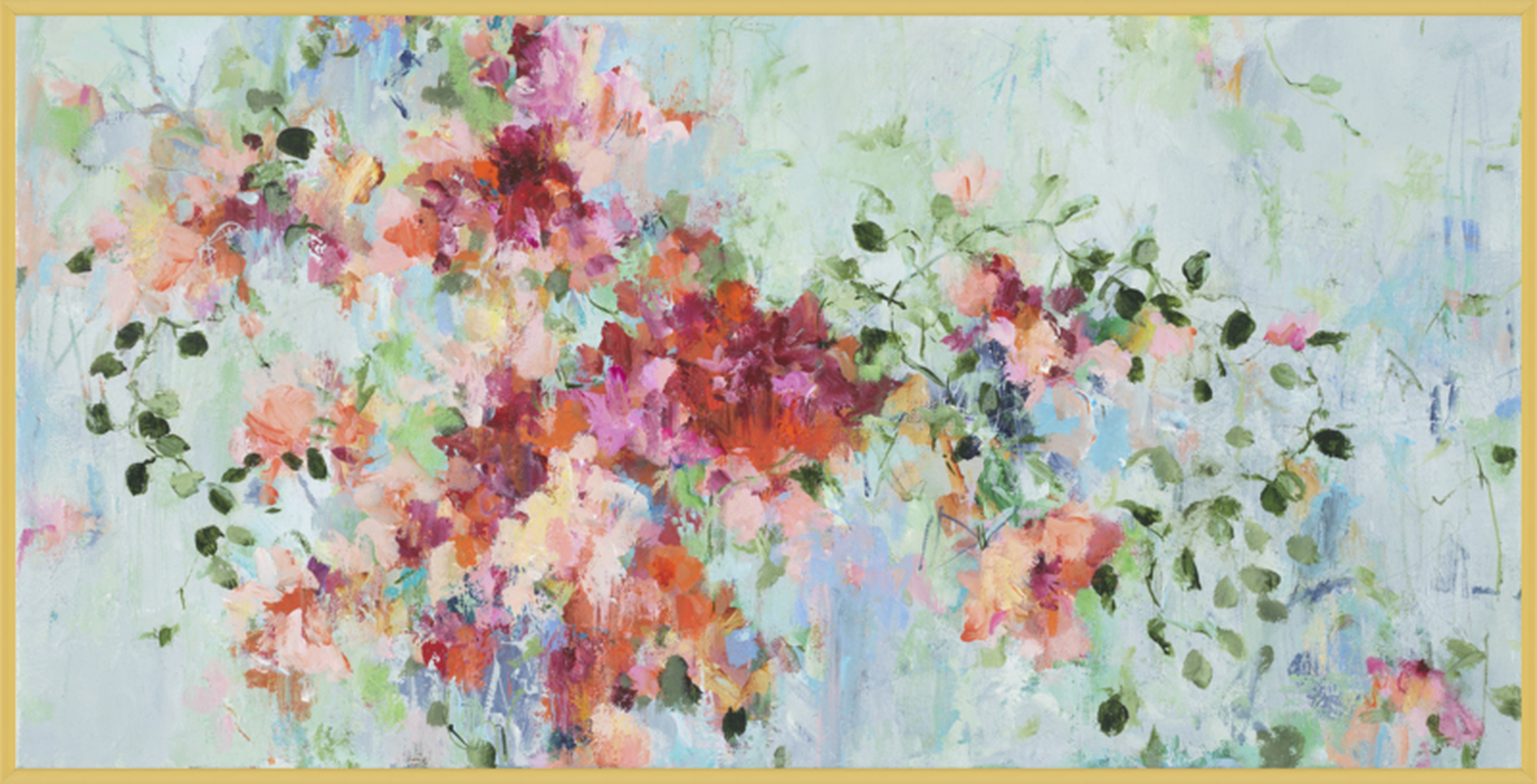 Arrangement in Crimson & Teal - Artfully Walls