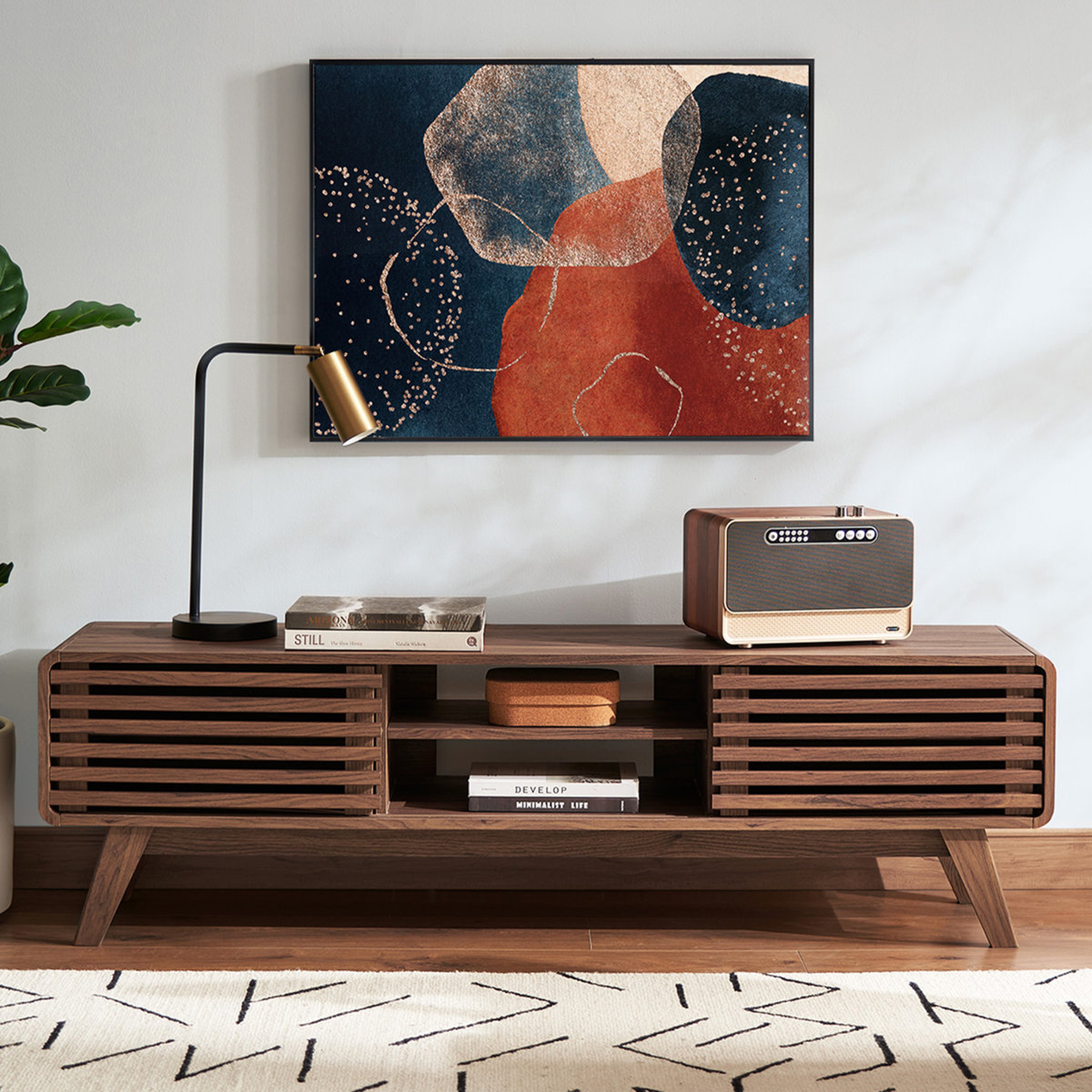 Lorccan TV Stand for TVs up to 65" - Wayfair