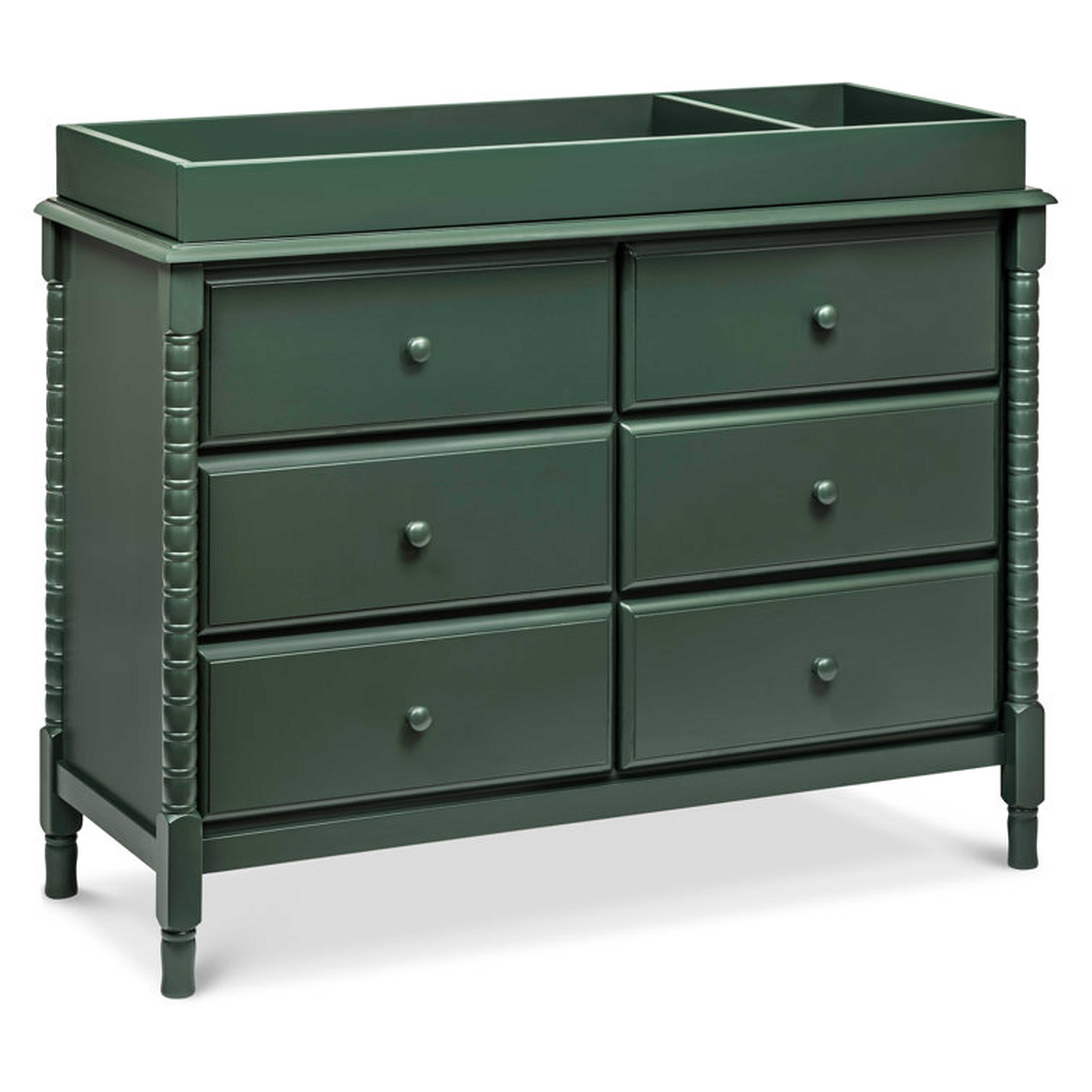 Jenny Lind Spindle 6 Drawer Double Dresser - Wayfair