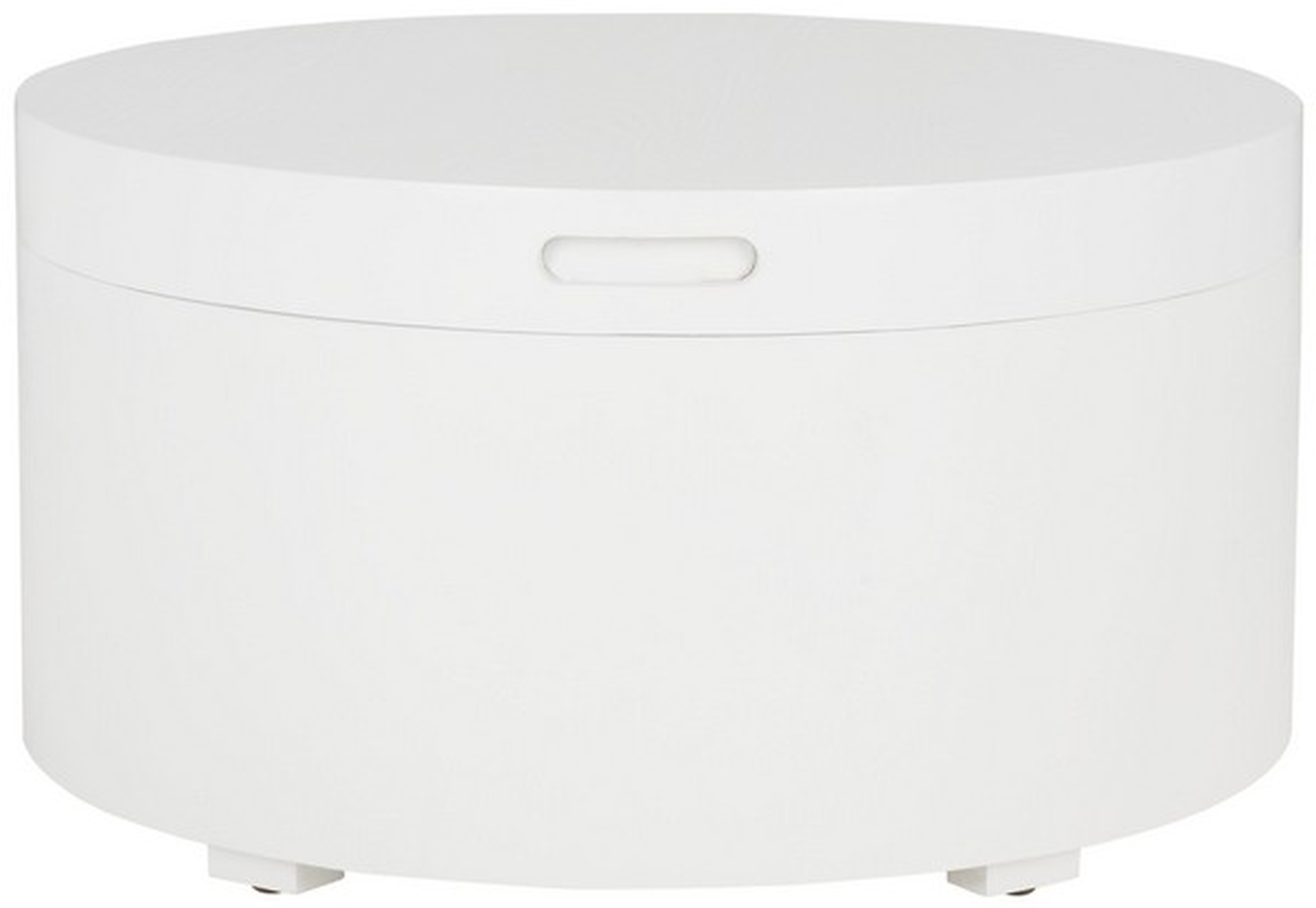 Rafaela Round Coffee Table - White - Safavieh - Safavieh