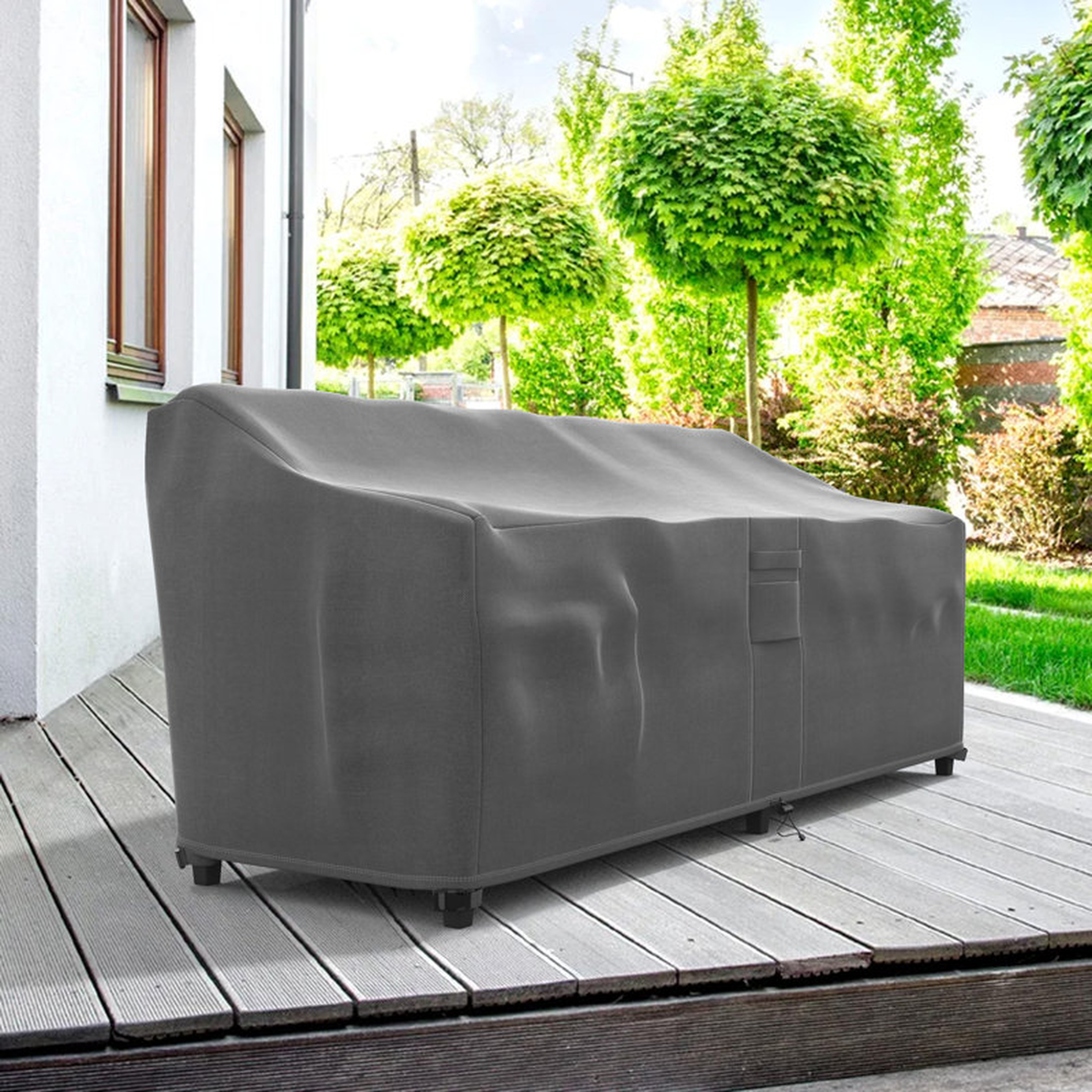 Weatherproof Protector Breathable Patio Sofa Cover - Wayfair