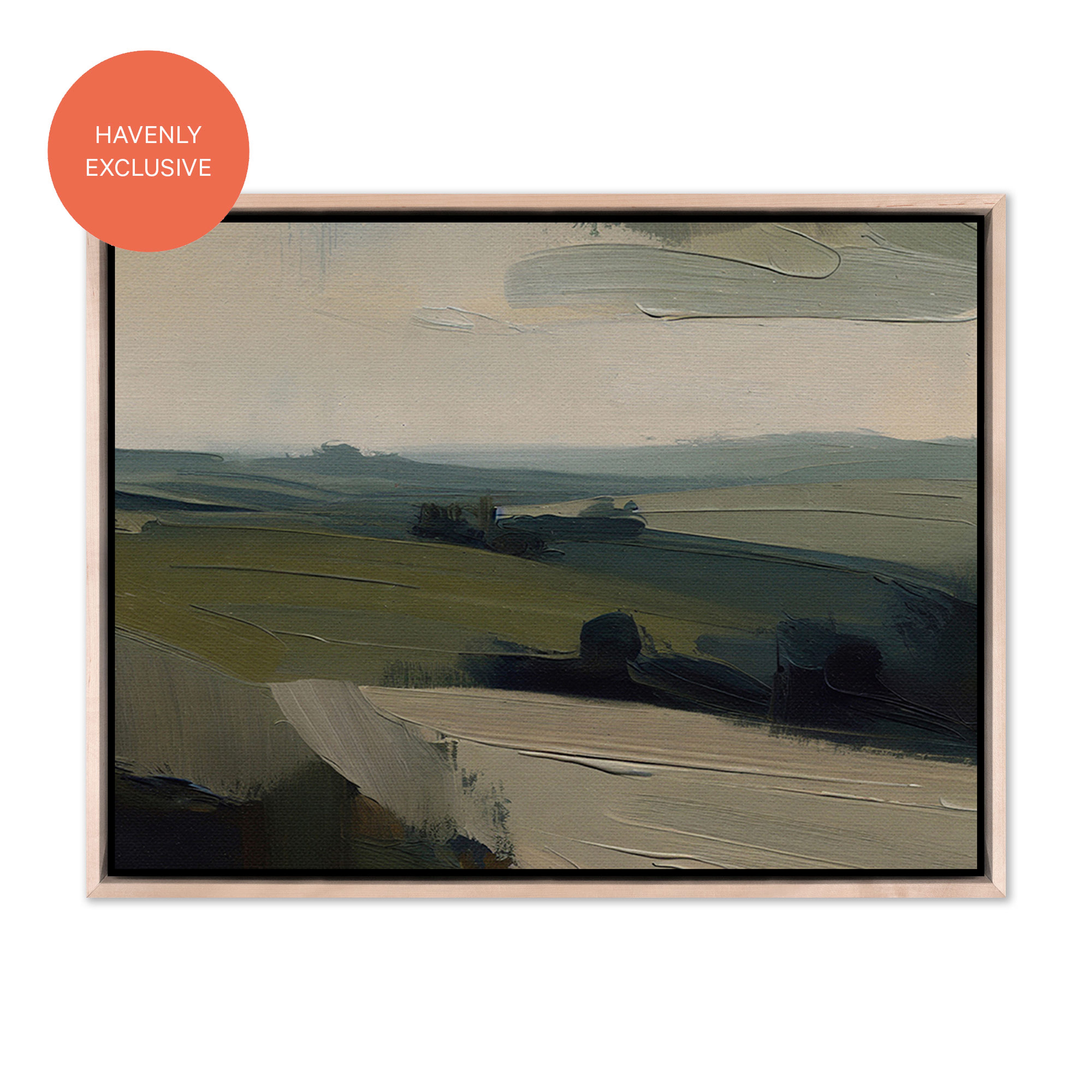 Moody Vintage Landscape 02 by Roseanne Kenny - 40" x 30.5" - Four Hands