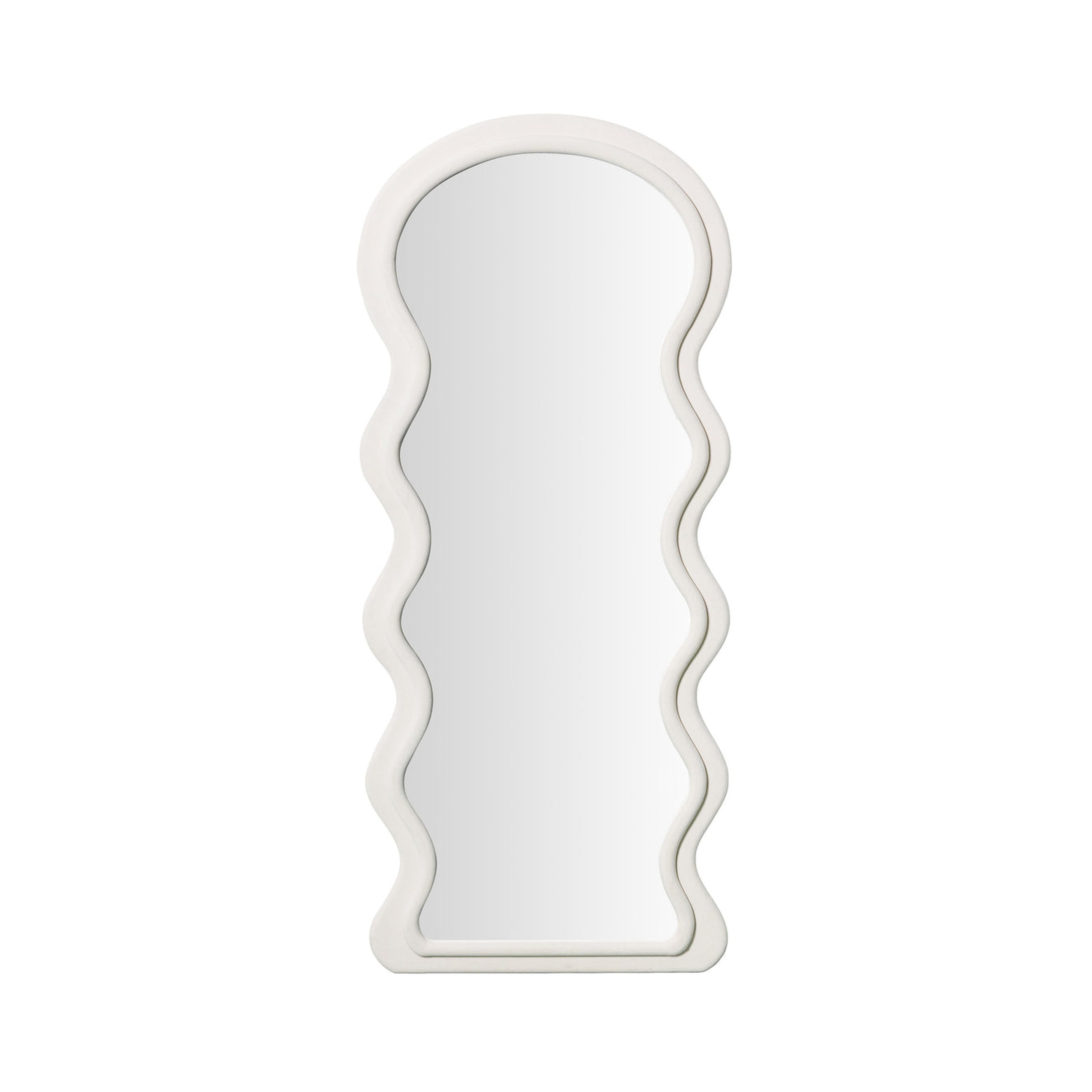 Rhodes Velvet 70" Floor Mirror - TOV FURNITURE