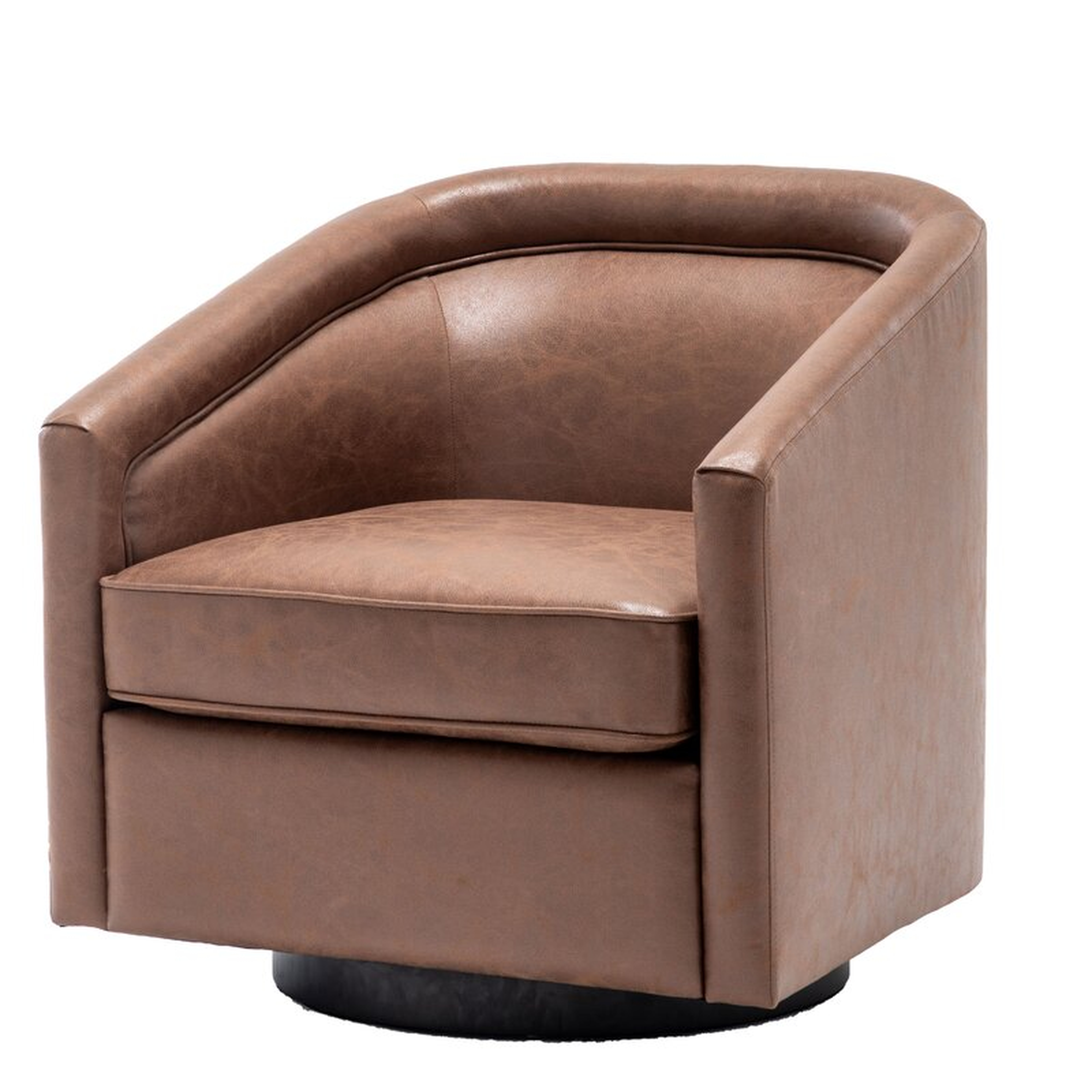 Kiersten Upholstered Swivel Barrel Chair - Wayfair