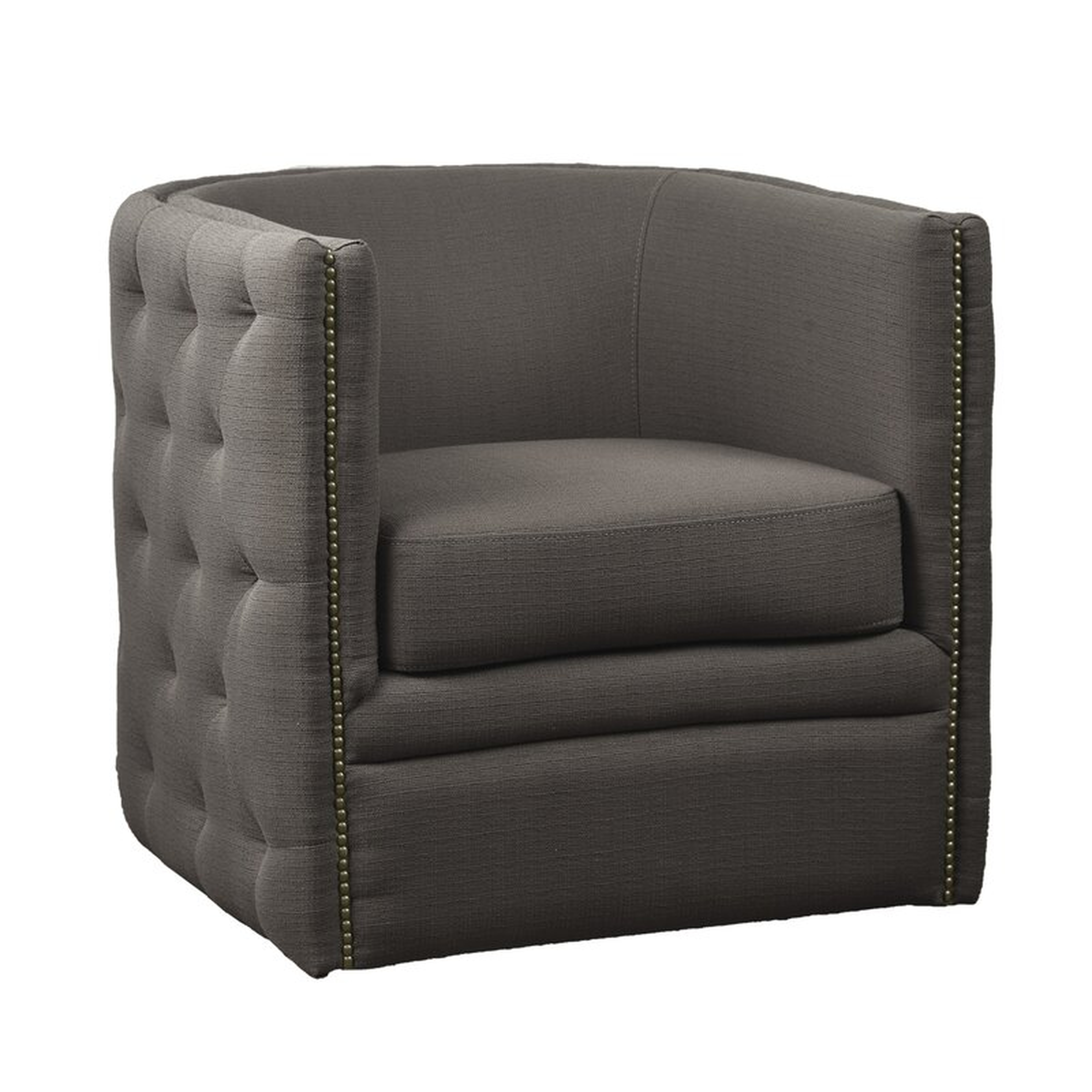 Lavaca 30.3'' Wide Tufted Swivel Barrel Chair - Wayfair