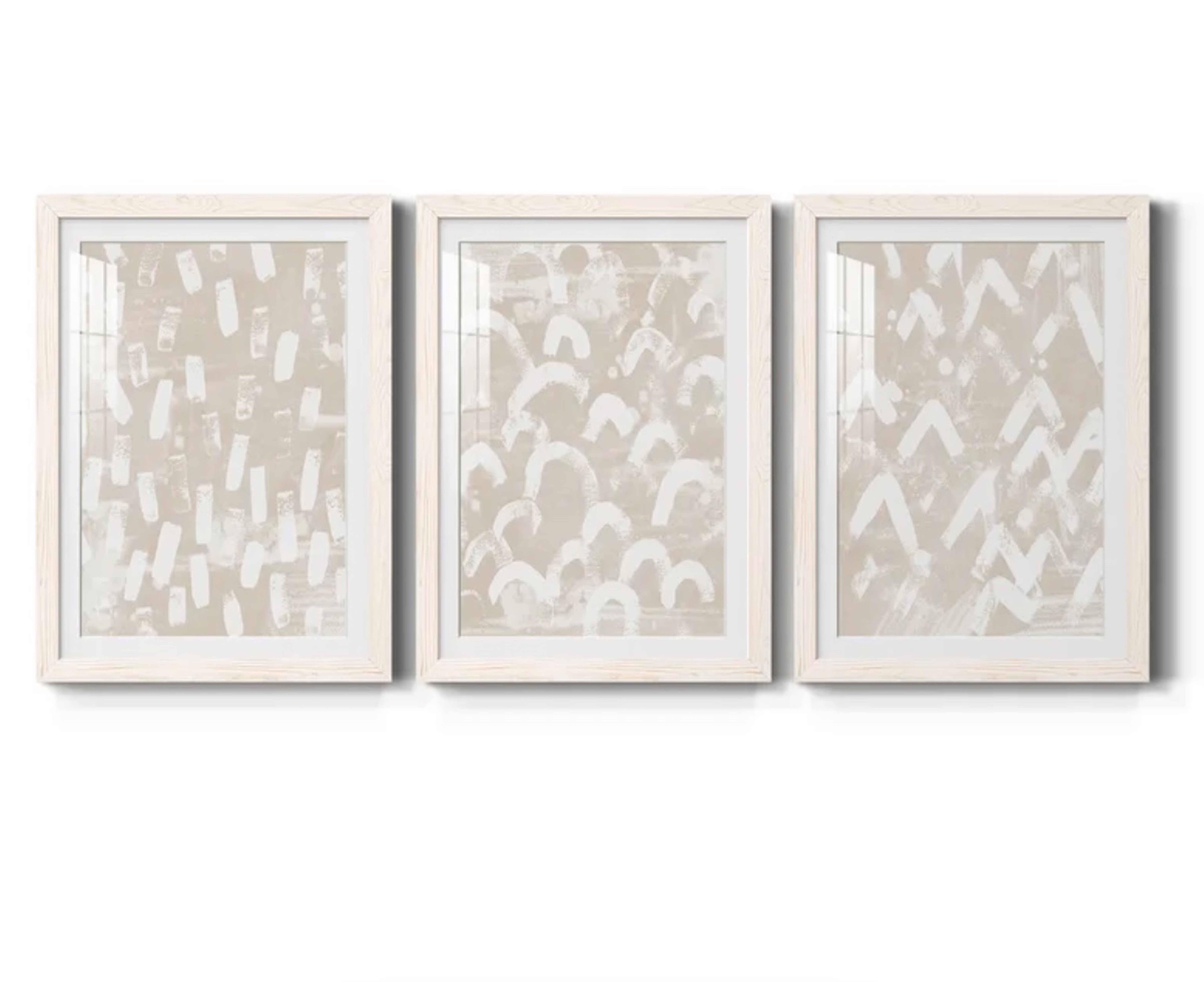 Earth Etching I - 3 Piece Picture Frame Painting Set - Wayfair