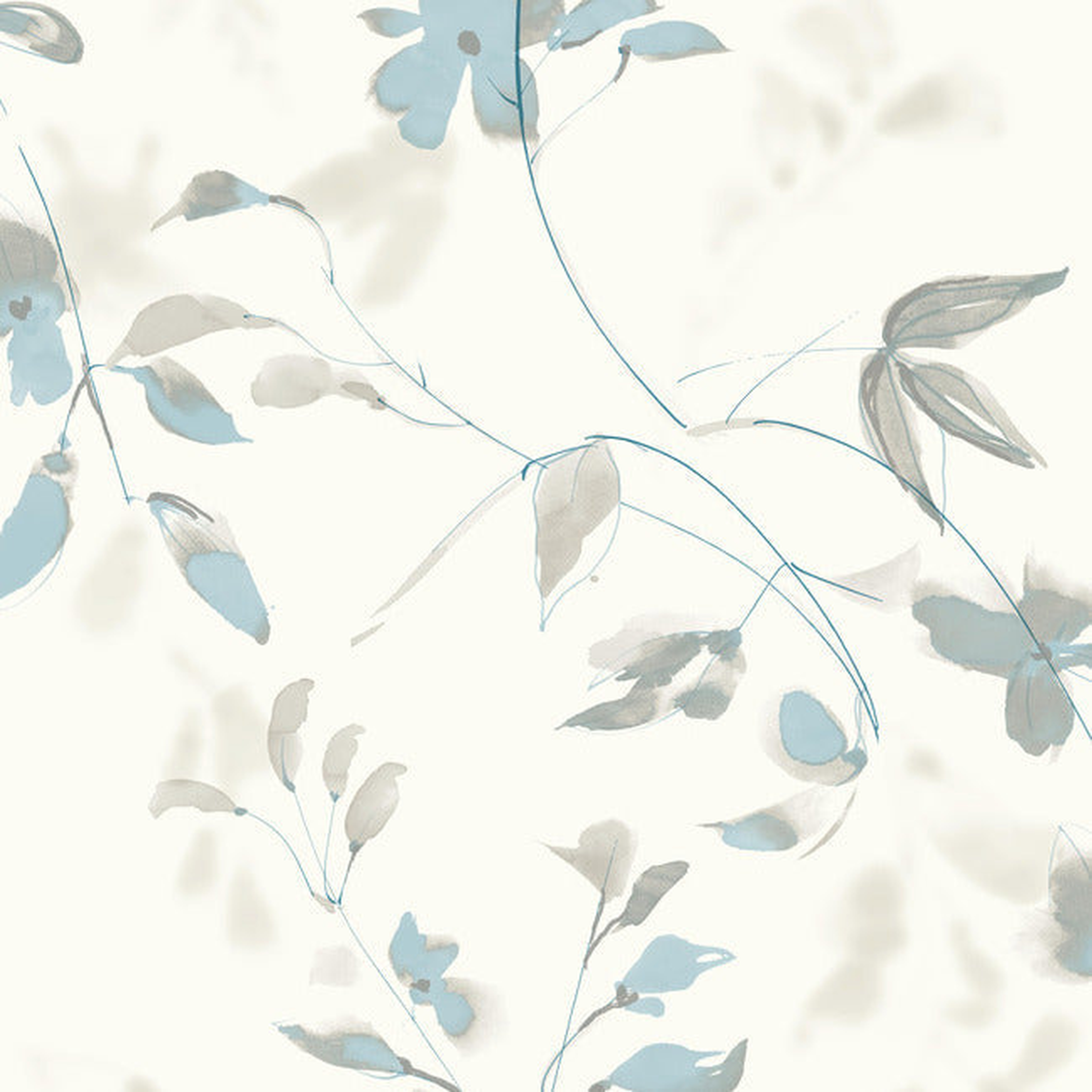 Linden Flower Premium Peel + Stick Wallpaper - York Wallcoverings