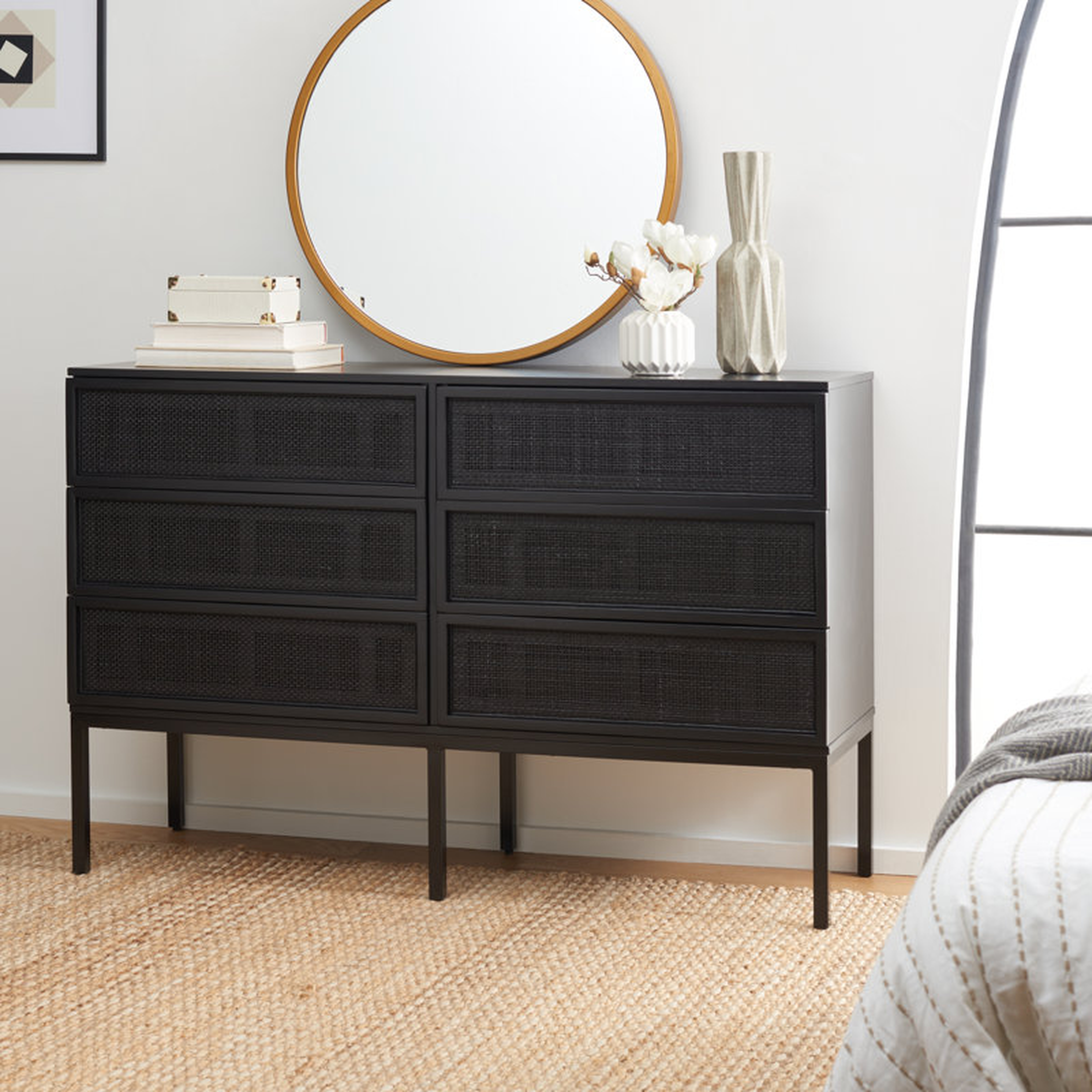 Prudhoe 6 Drawer 54'' W Double Dresser - Wayfair