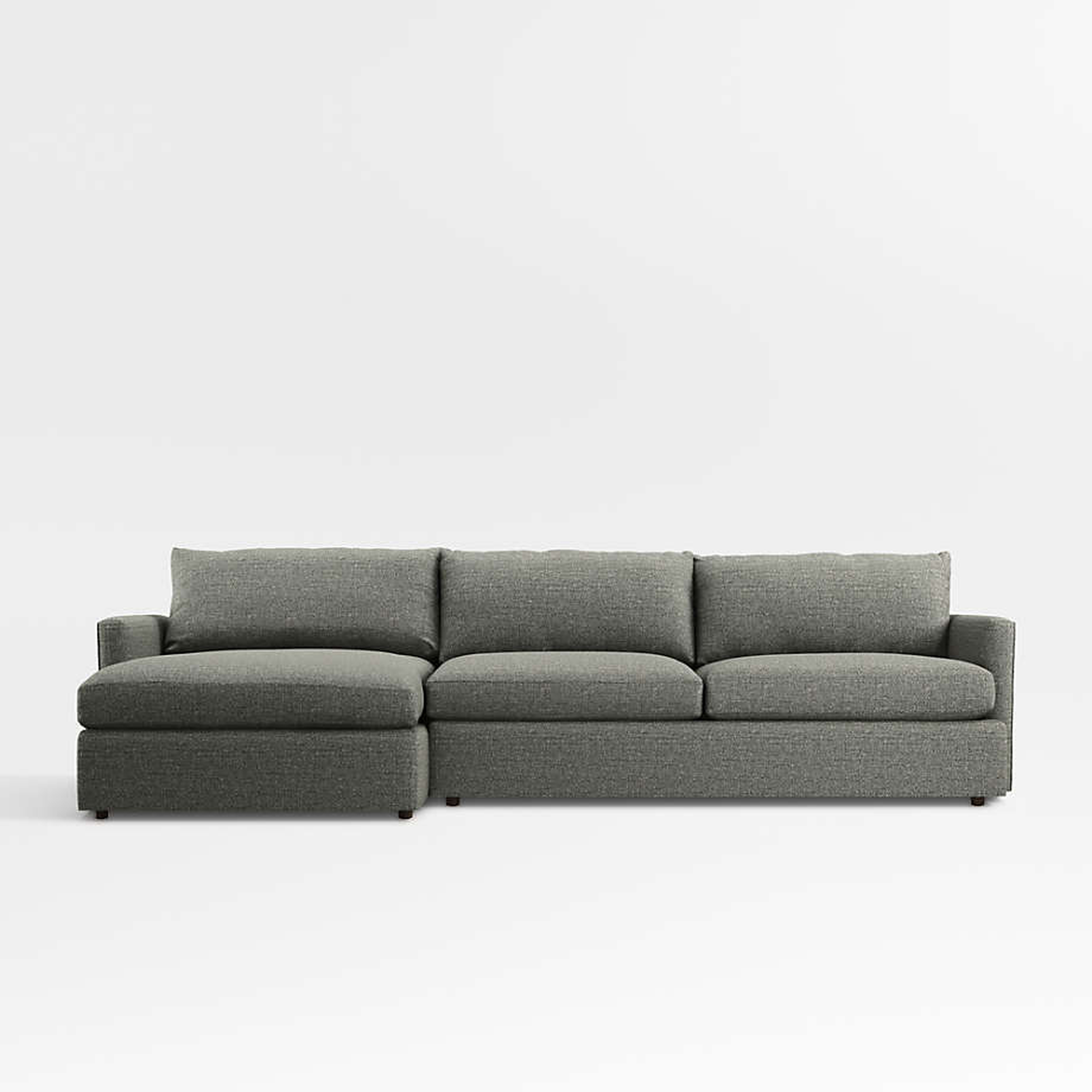 Lounge Deep 2-Piece Sectional Sofa - Crate and Barrel