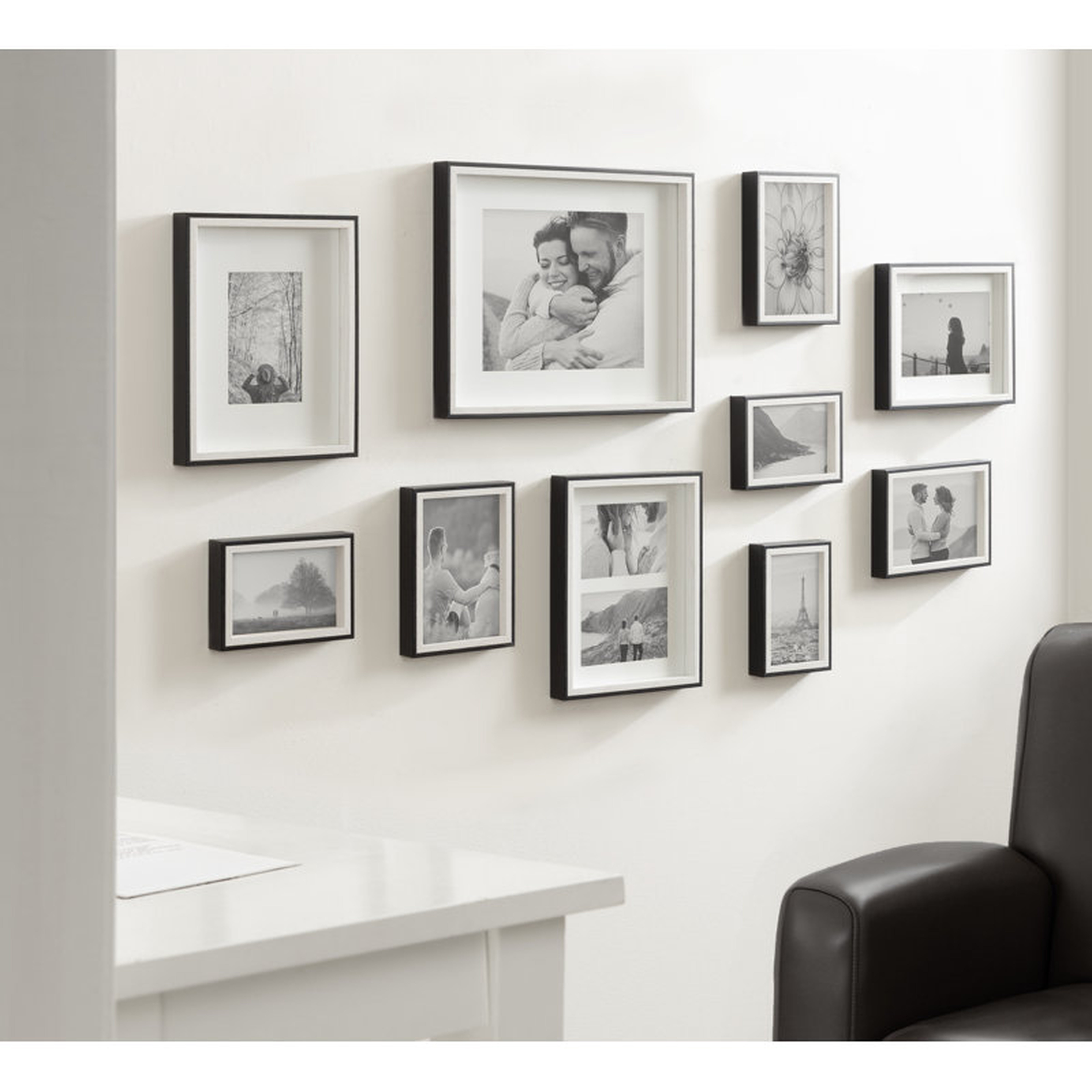 Beppe 10 Piece Gallery Wall Frame Set - Wayfair