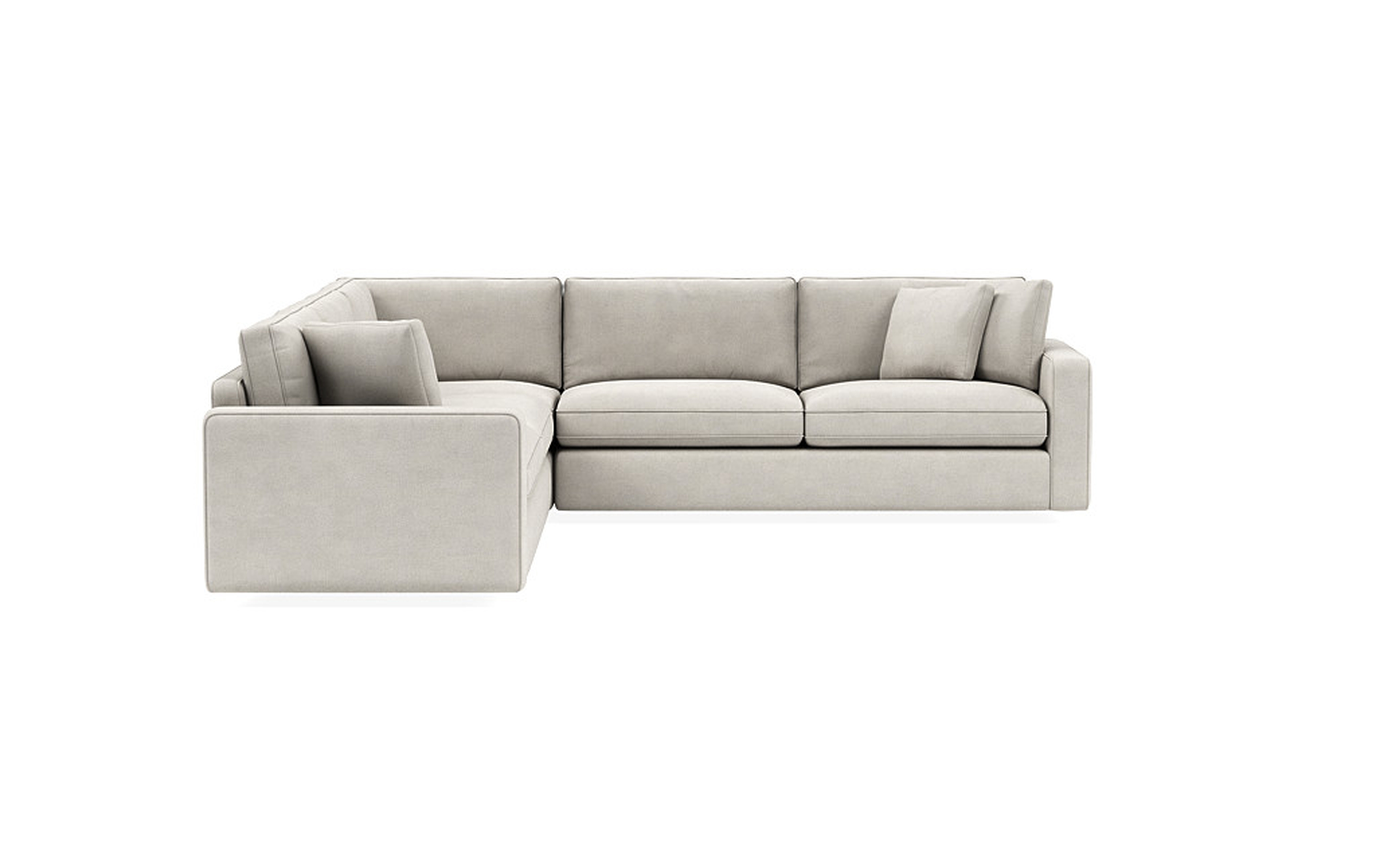 James 3-Piece 4-Seat Corner Sectional - Interior Define