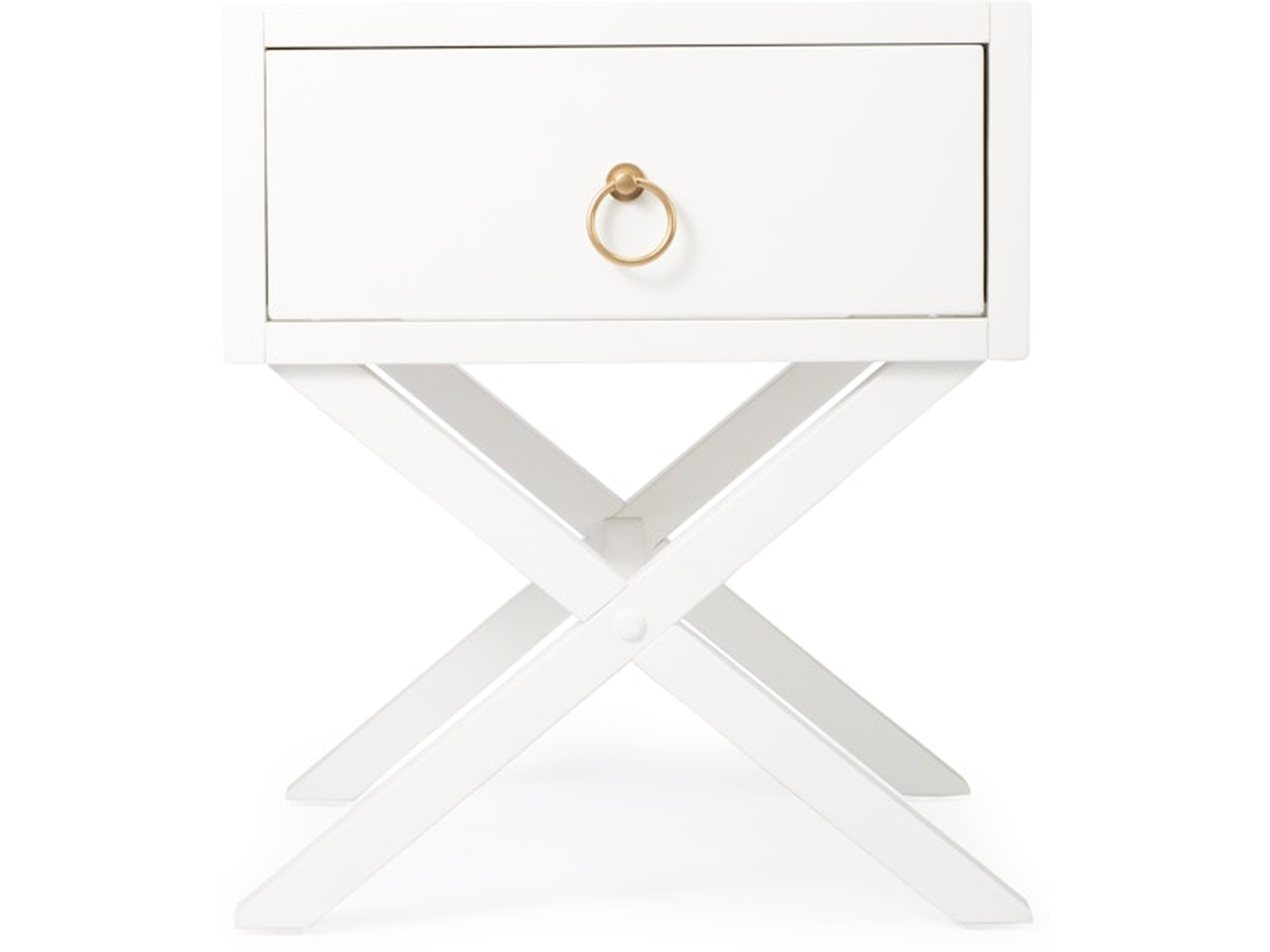 Lark White Nightstand - Butler Specialty Co.