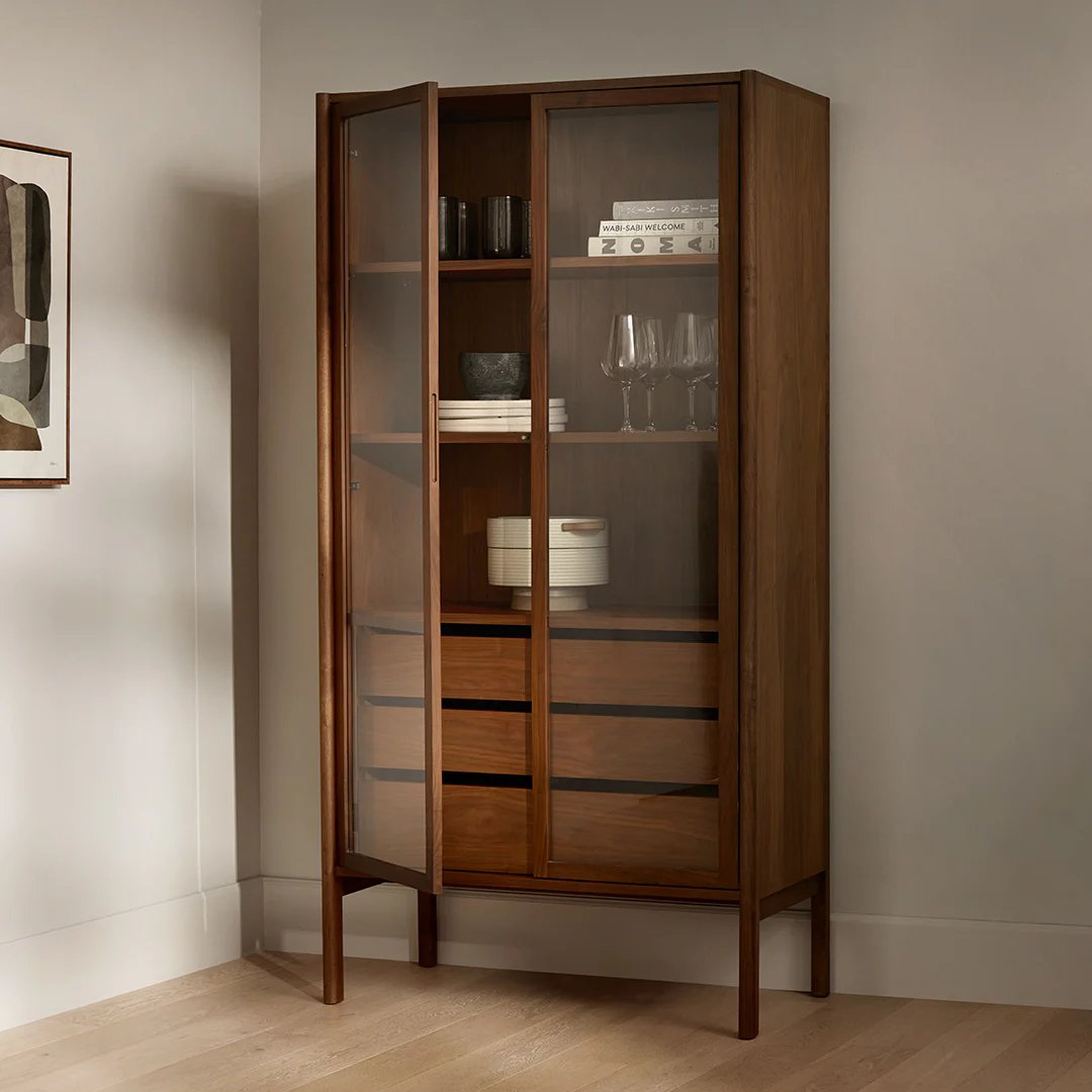 Mysen 35.5" Cabinet - Walnut - Article