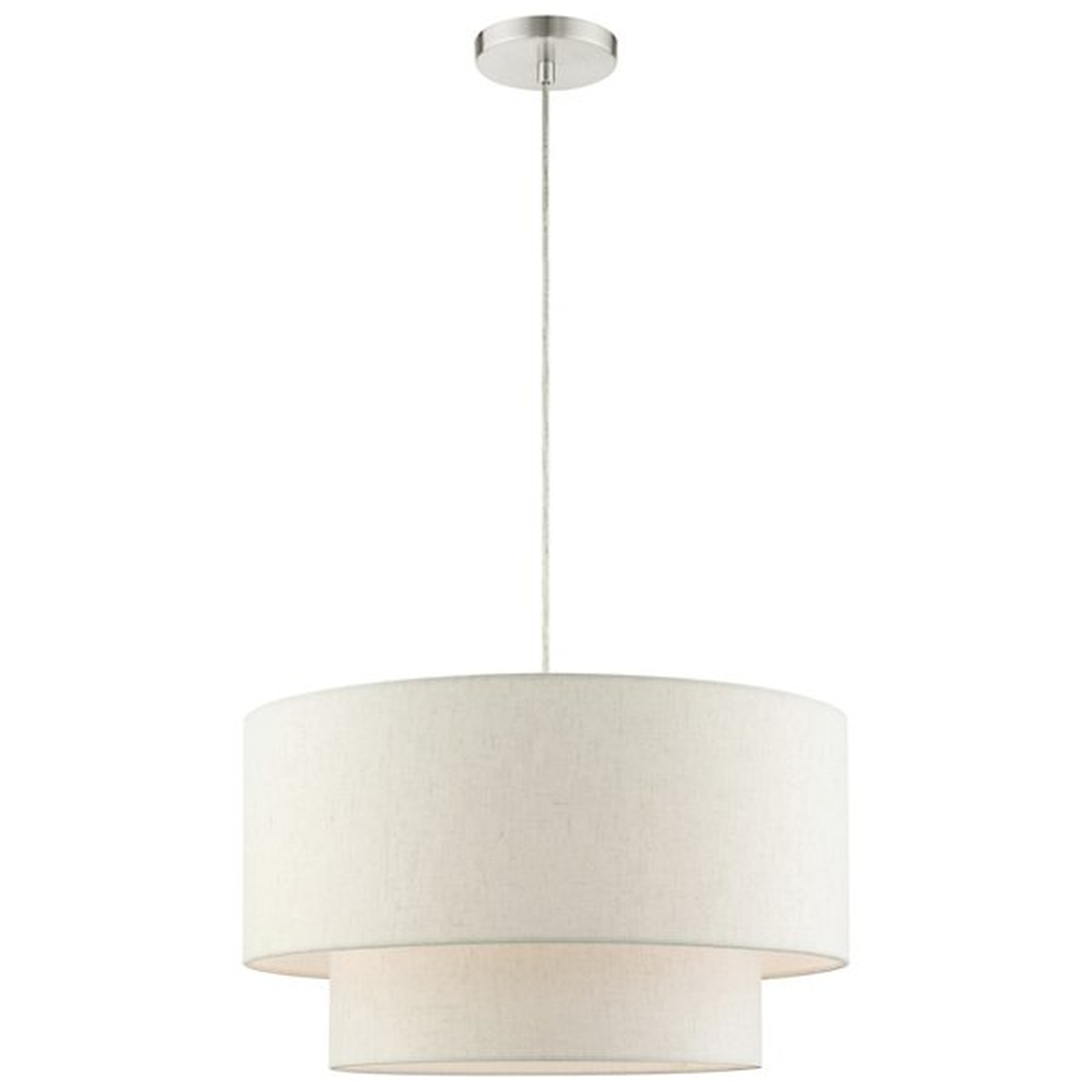 Maureen Double Drum Pendant - Alder & Ore
