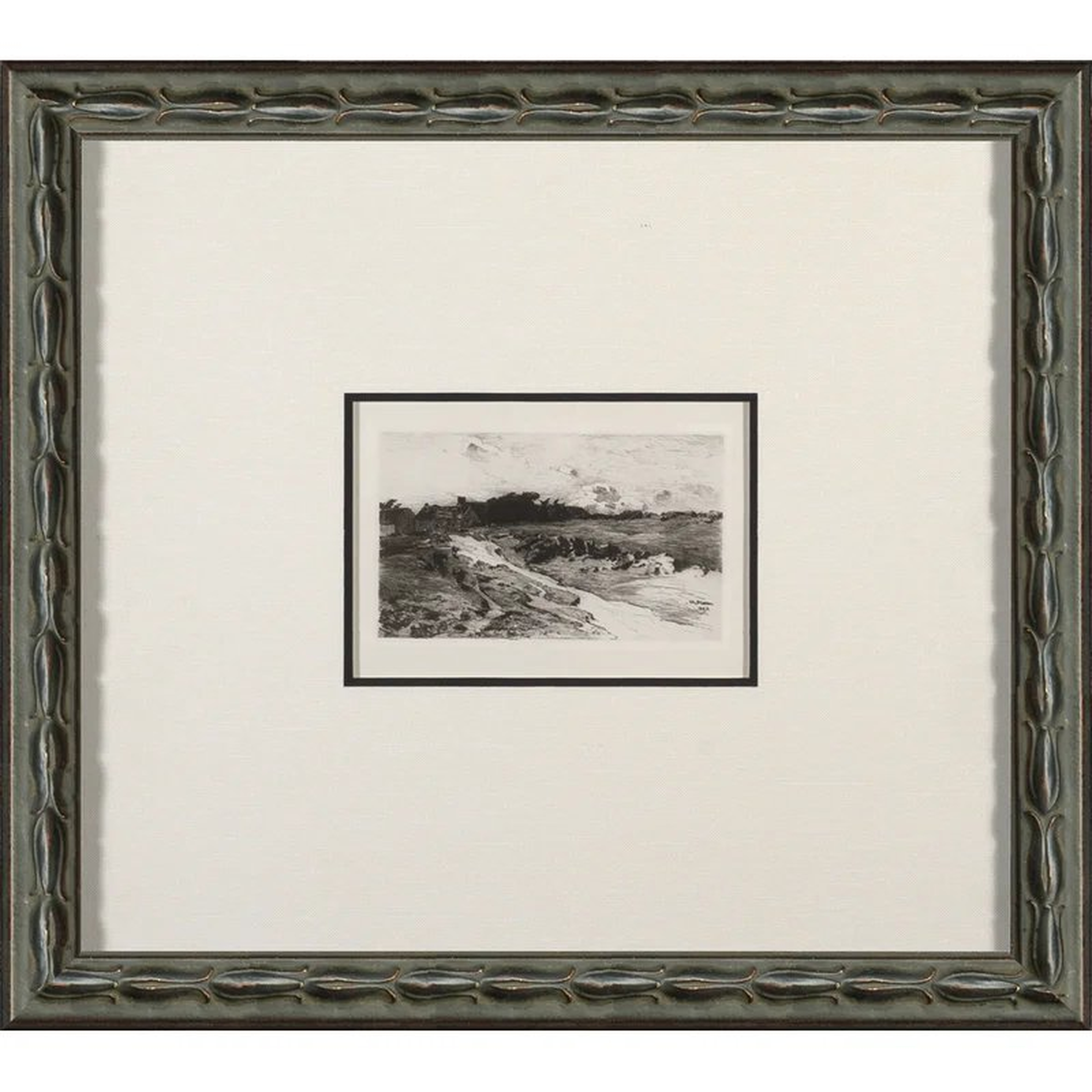 Wendover Art Group Scenic Landscape Engraving I - Picture Frame Painting on Paper - Perigold