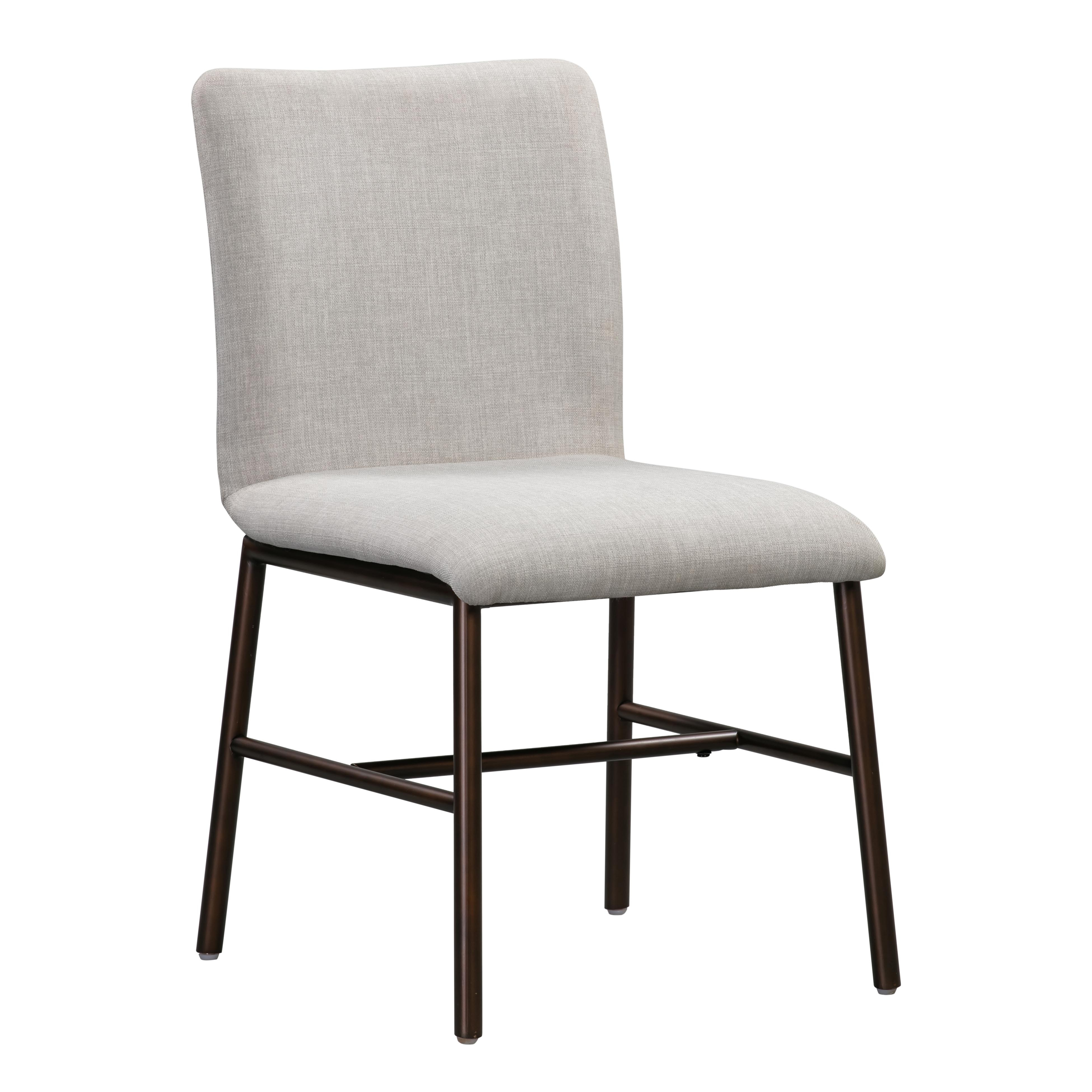 Elena Taupe Upholstered Dining Chair (Set of 2) - TOV FURNITURE