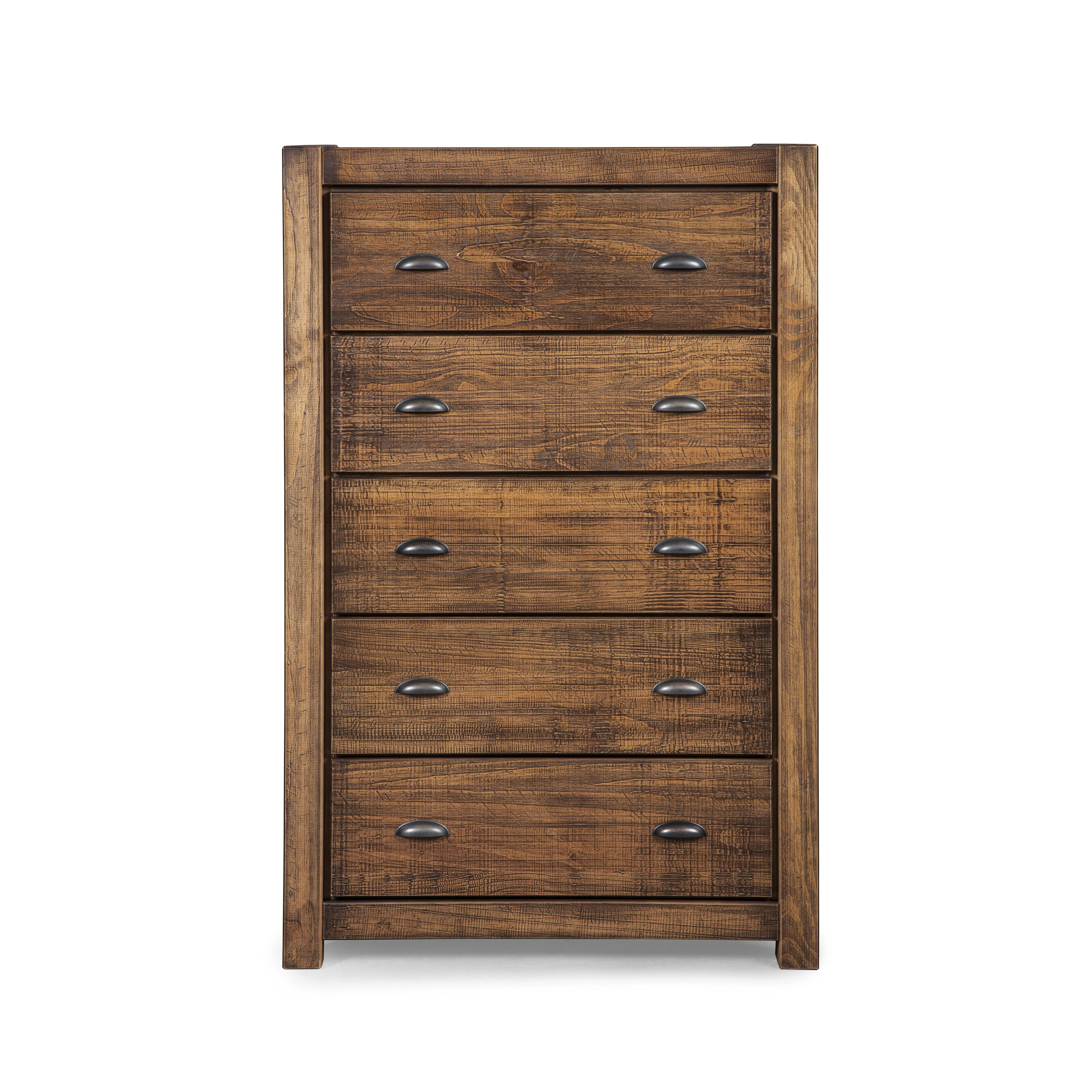 Montauk 5 Drawer Chest - rustic - Wayfair