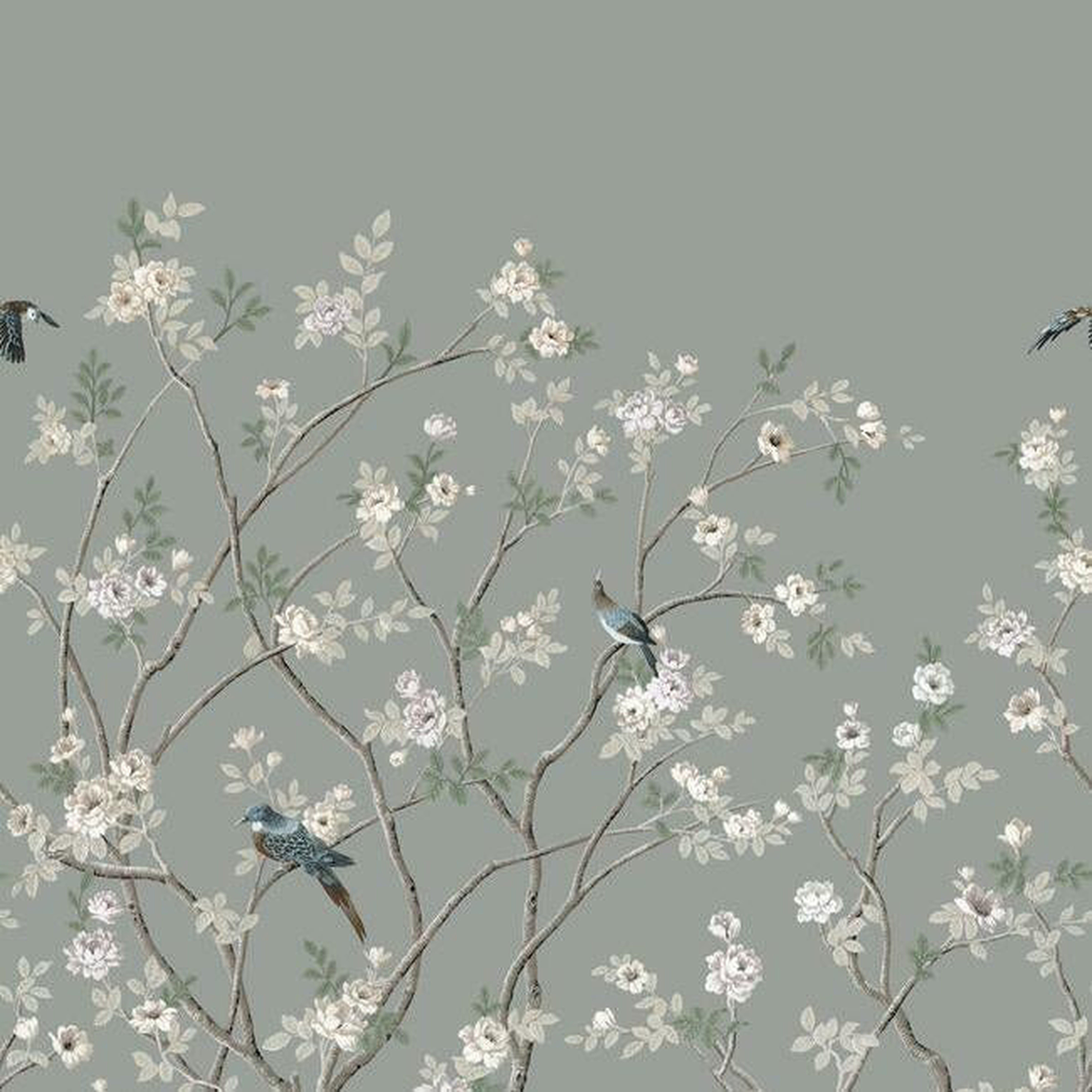 Lingering Garden Wall Mural - York Wallcoverings