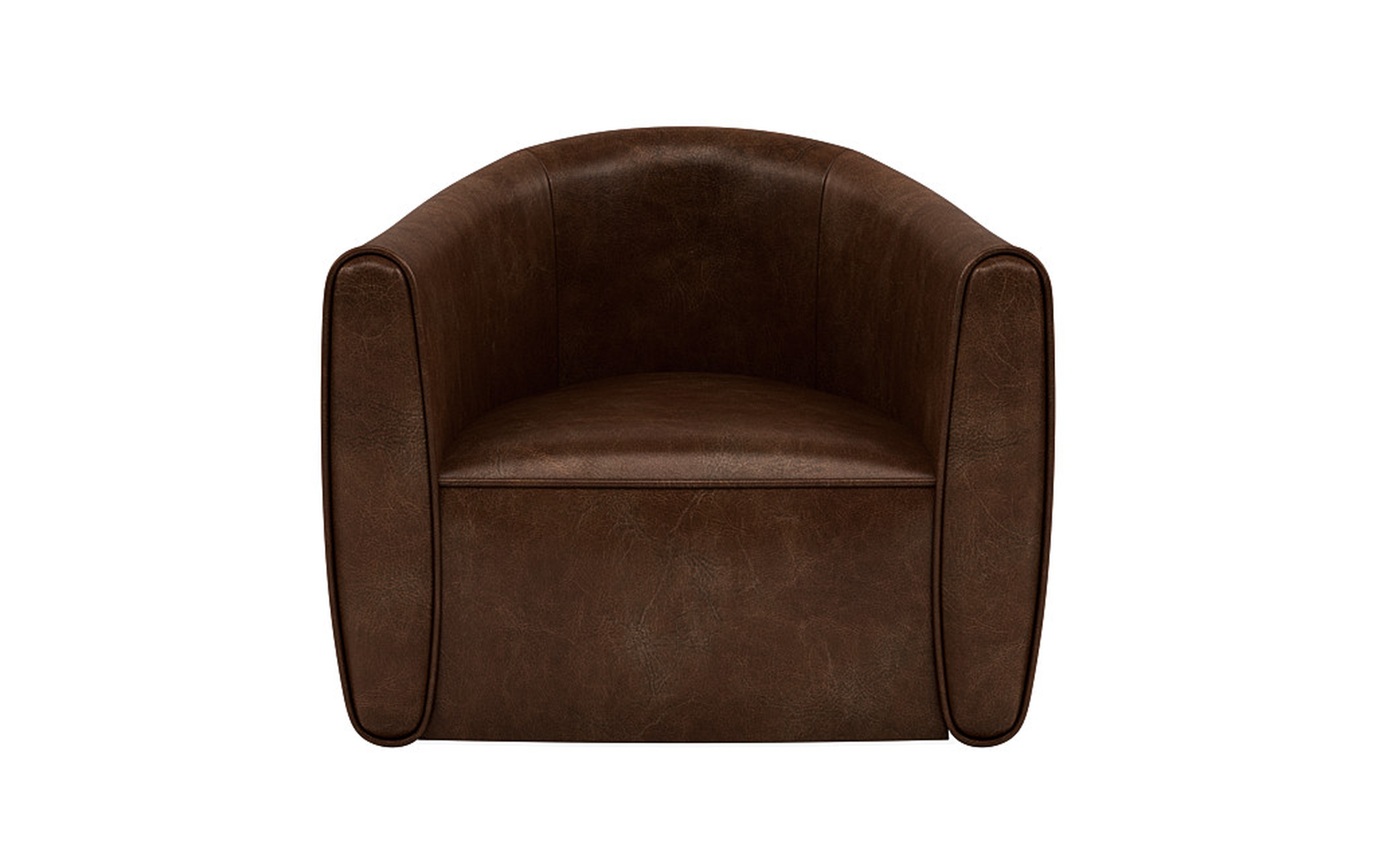 Lawson Leather Swivel Chair - Interior Define