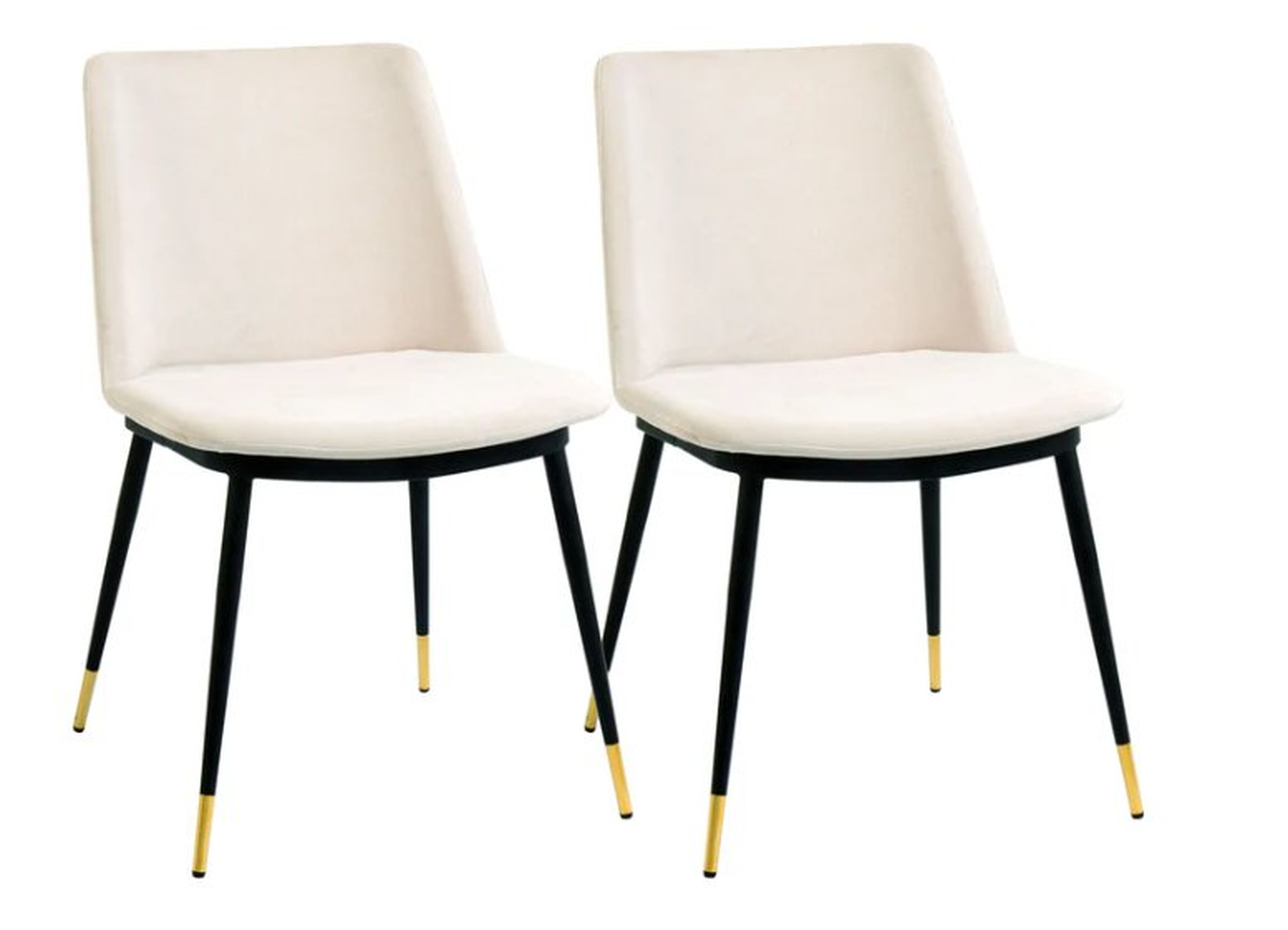 Iris Velvet Dining Chair - Set of 2 - TOV FURNITURE