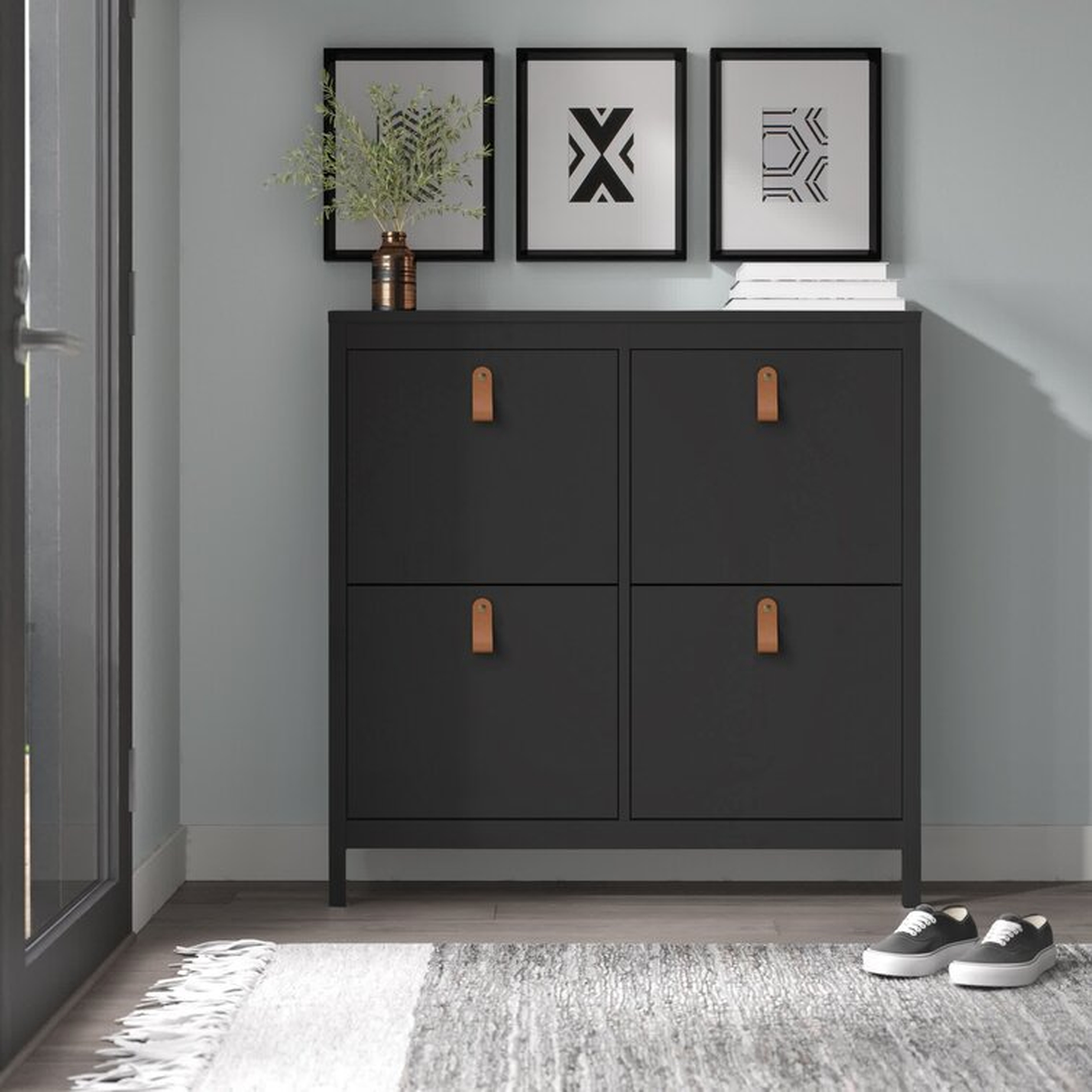 Mchone 16 Pair Shoe Storage Cabinet - Wayfair