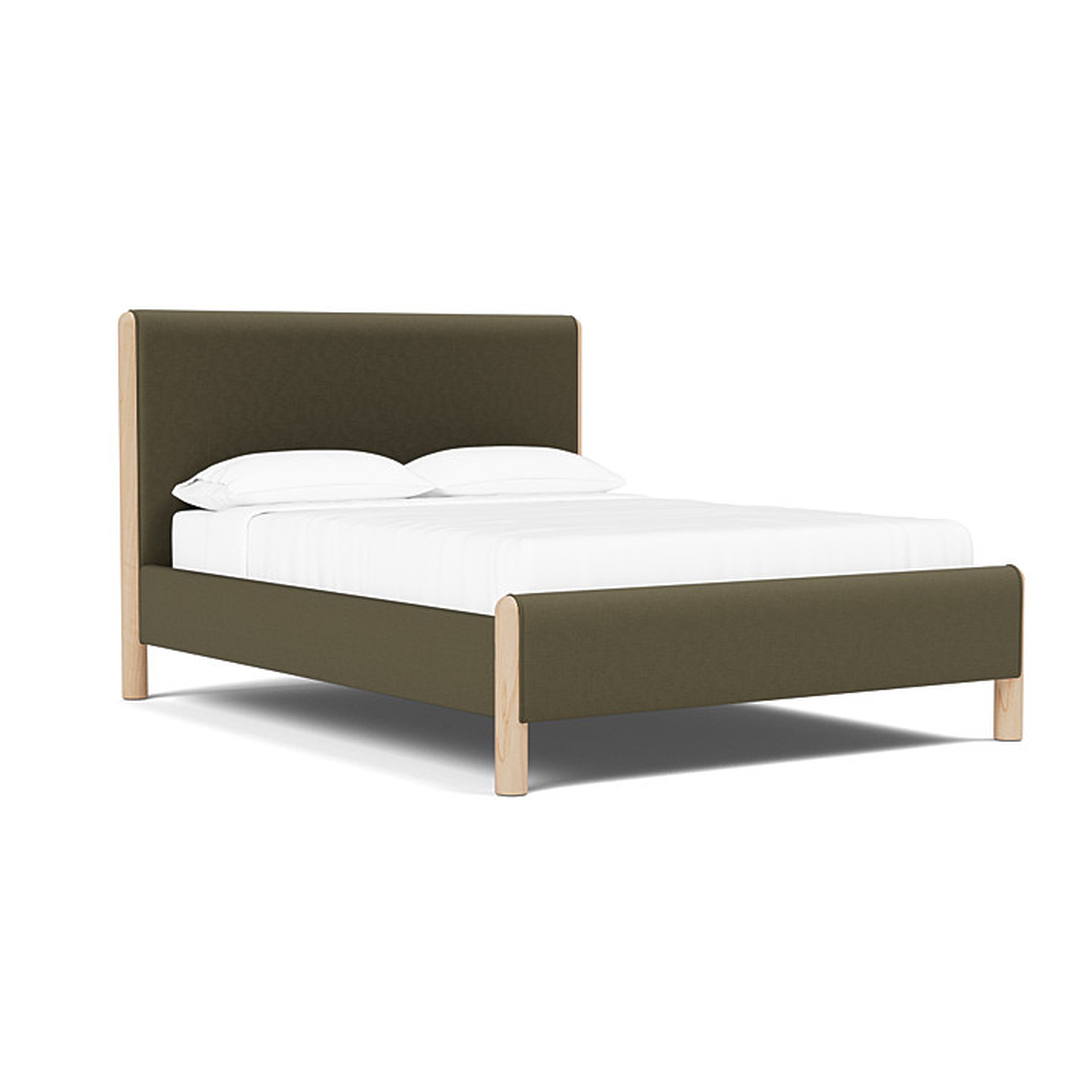 The Citizenry Laurel Bed with Low Footboard | King - The Citizenry