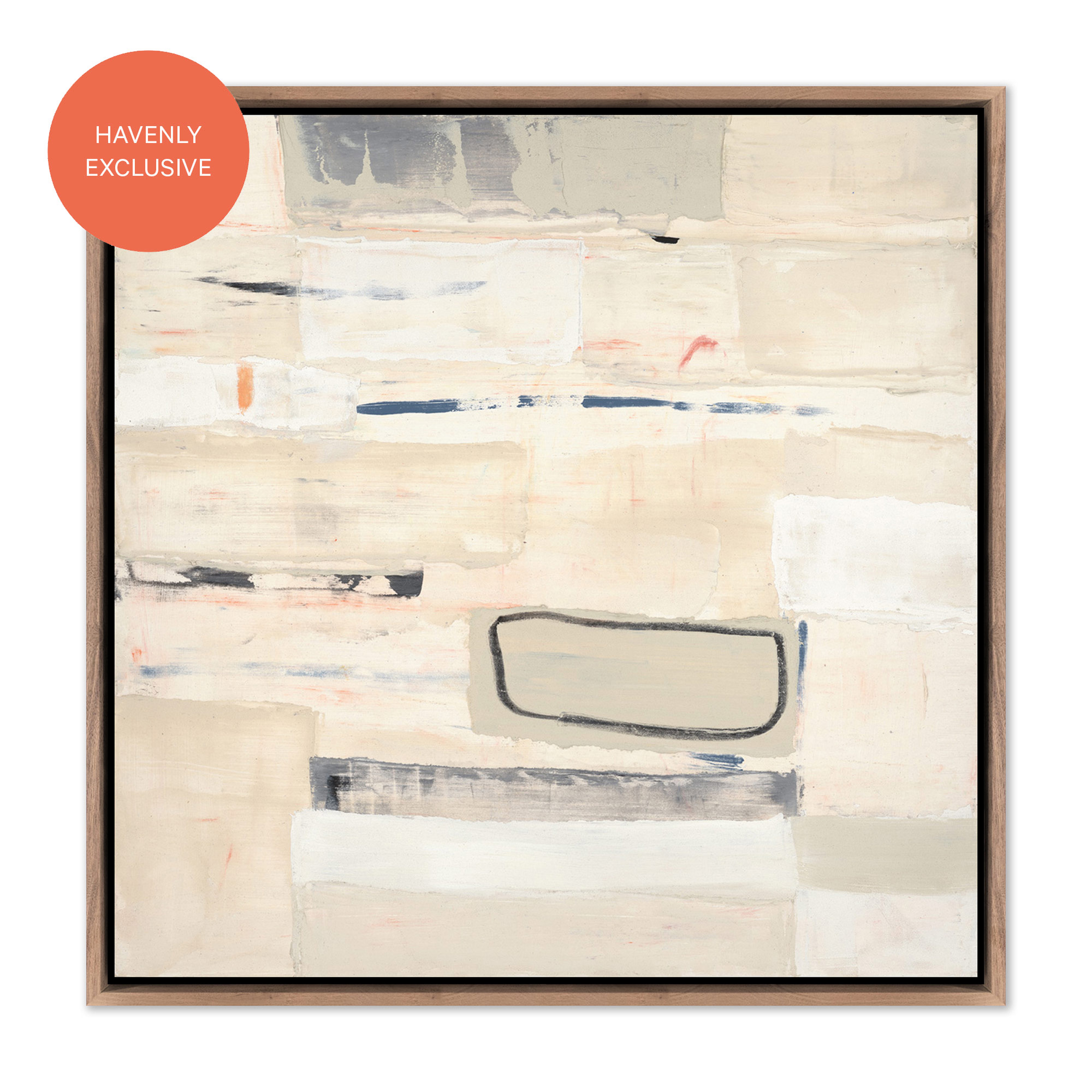 Layered Landscape I Love by Elizabeth Sheppell - 40" x 40" - Four Hands