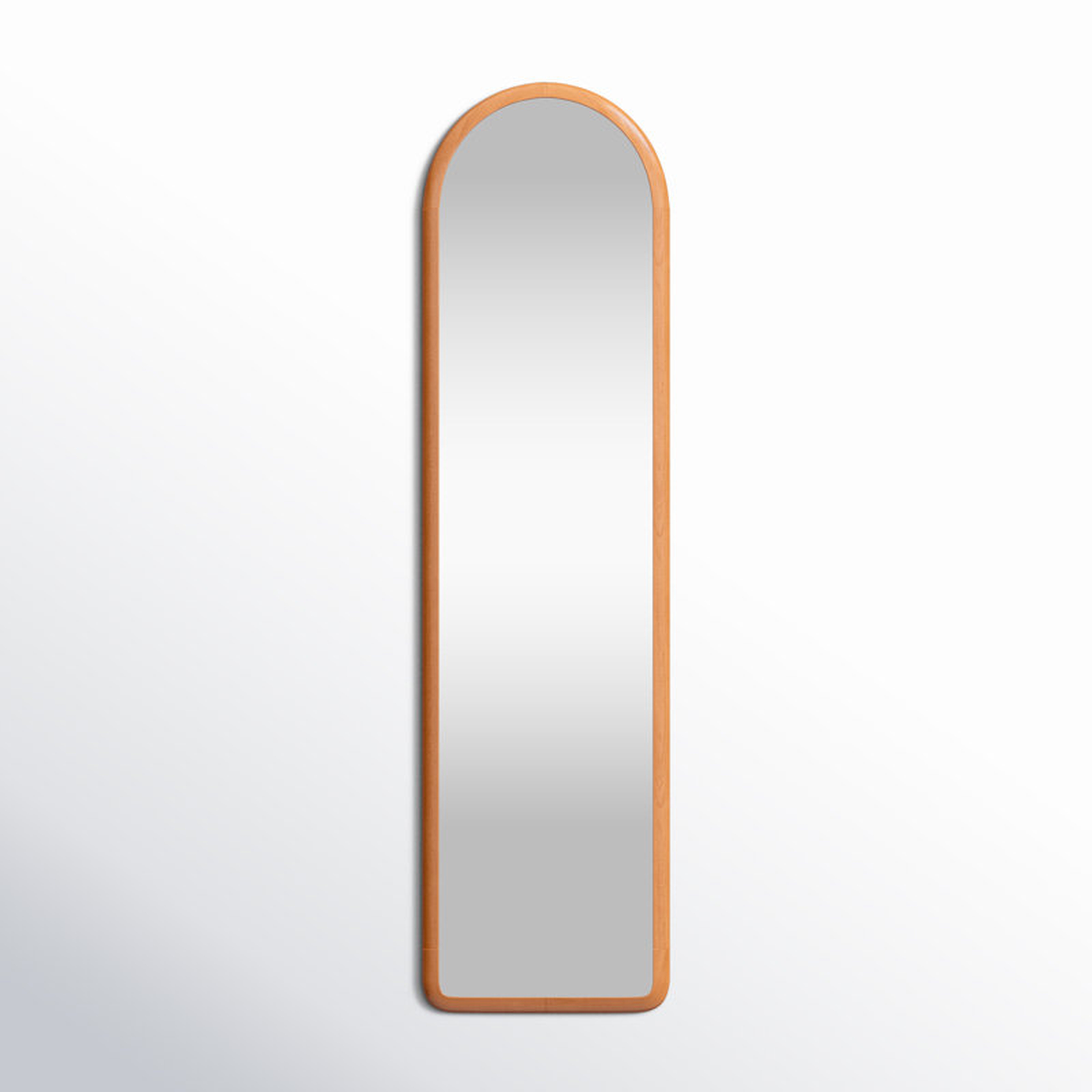 Norphlet Arched Full Length Mirror with Stand, Fully Assembled Dressing Wall-Mounted Mirror - Wayfair