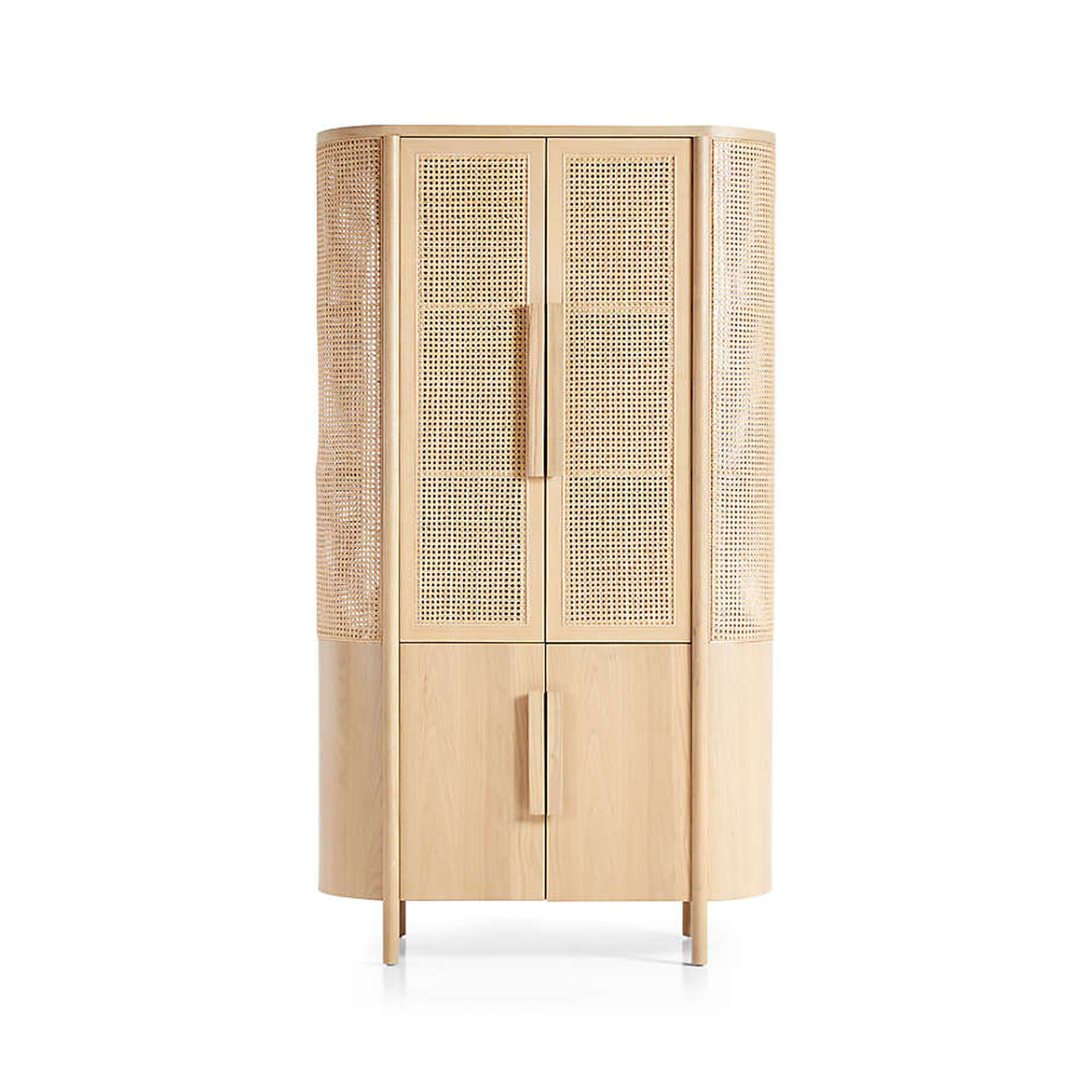Fields Natural Storage Cabinet by Leanne Ford - Crate and Barrel