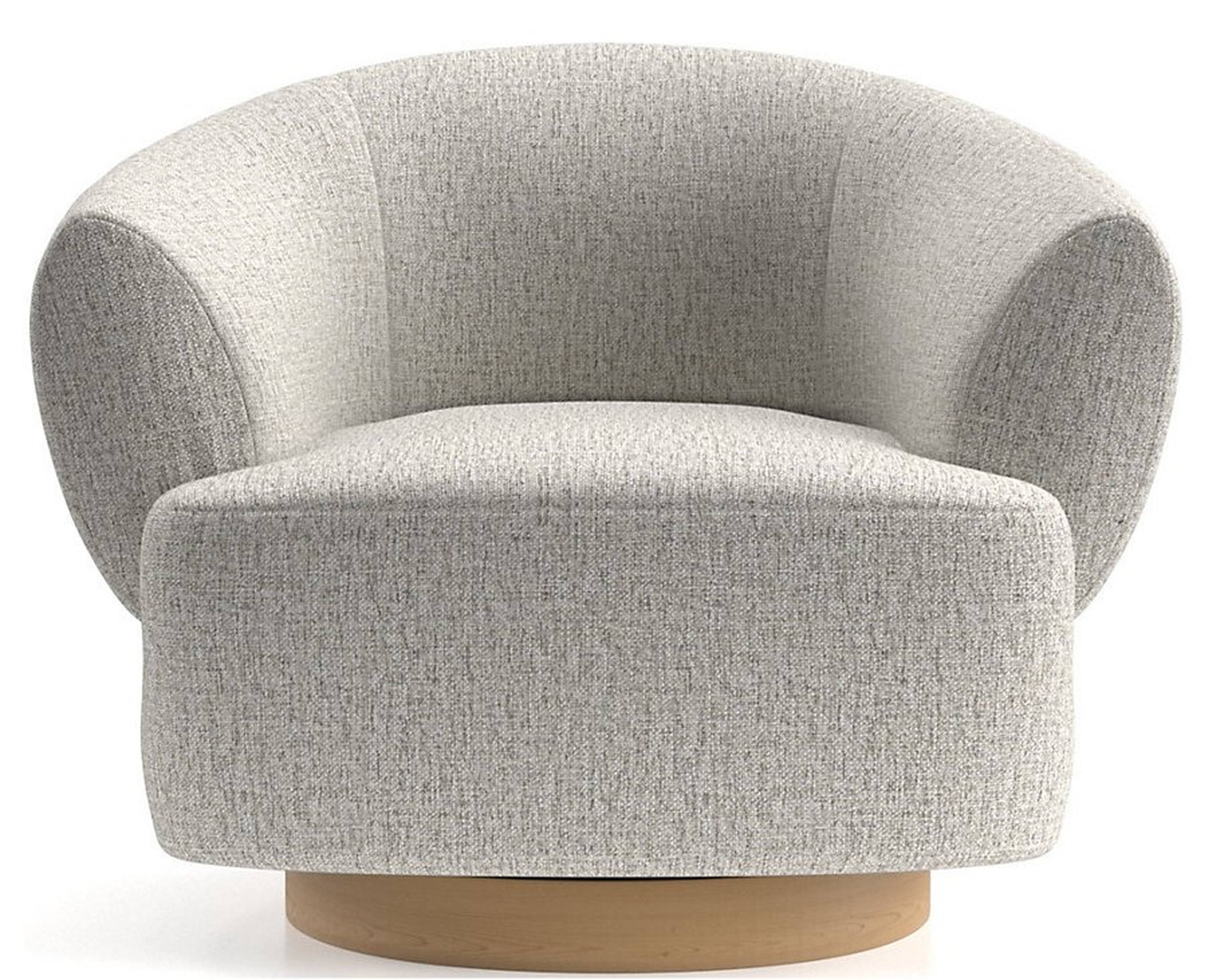 Merrick Swivel Chair - Crate and Barrel