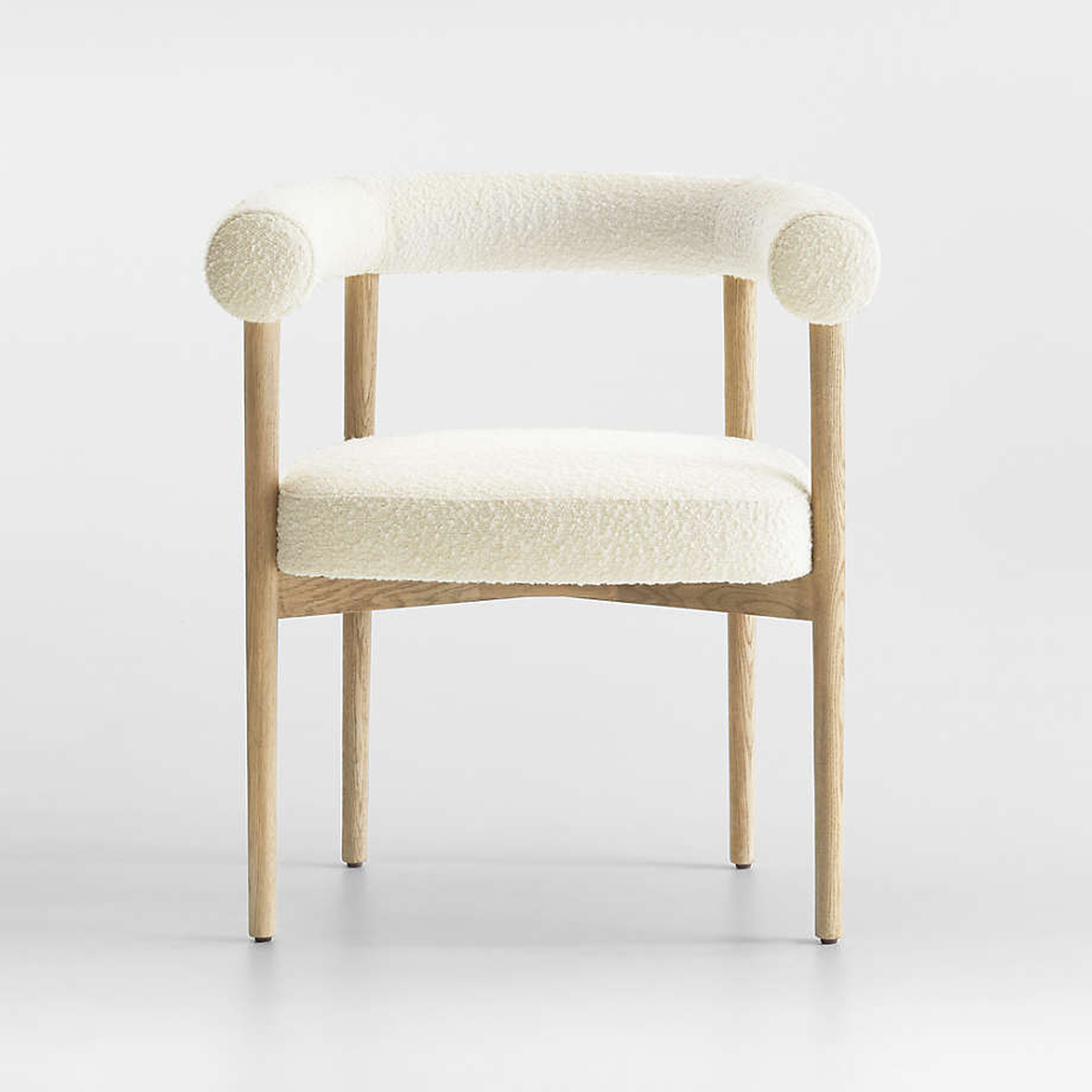 Mazz Boucle Dining Chair by Leanne Ford - Crate and Barrel