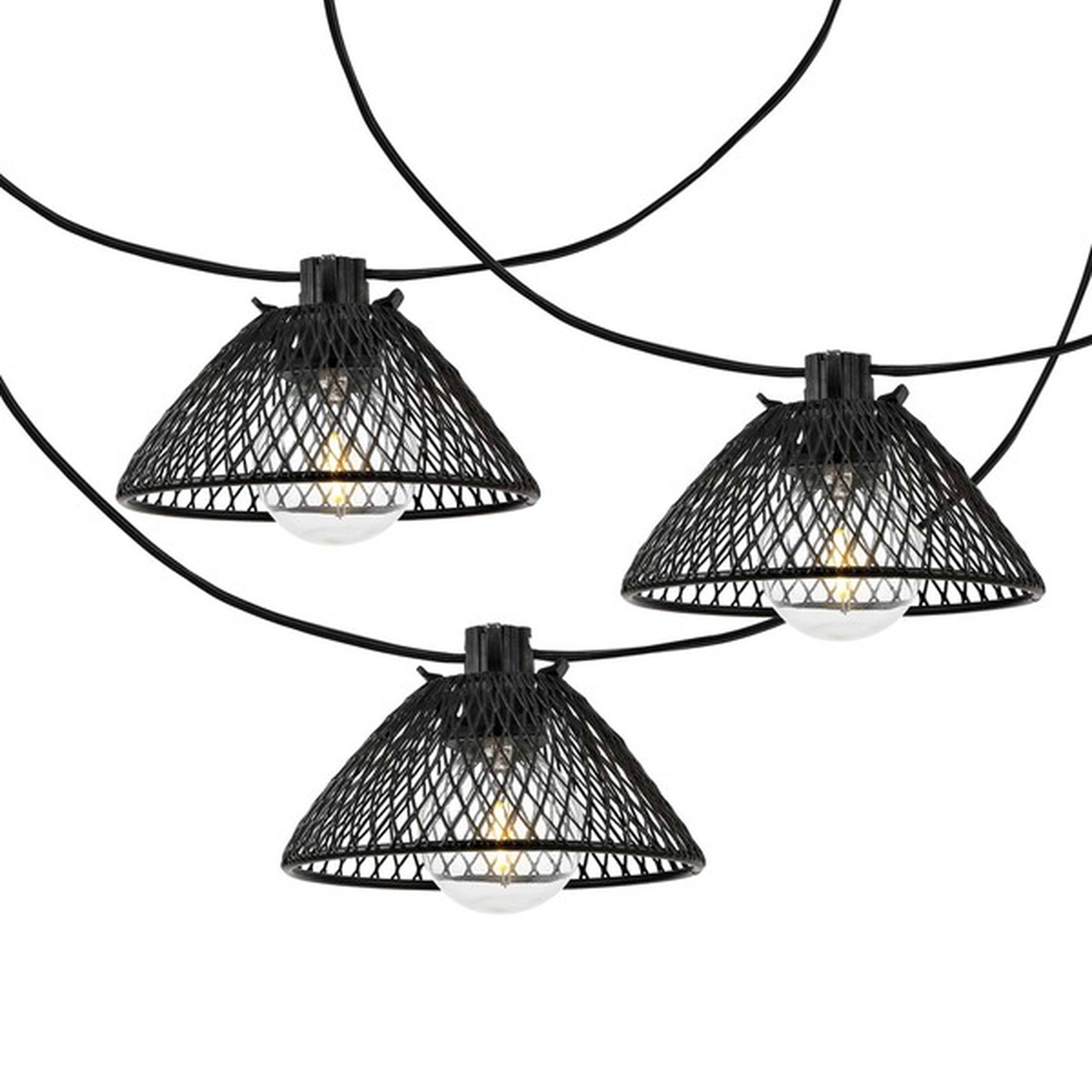 JUNIA LED OUTDOOR STRING LIGHTS - Safavieh