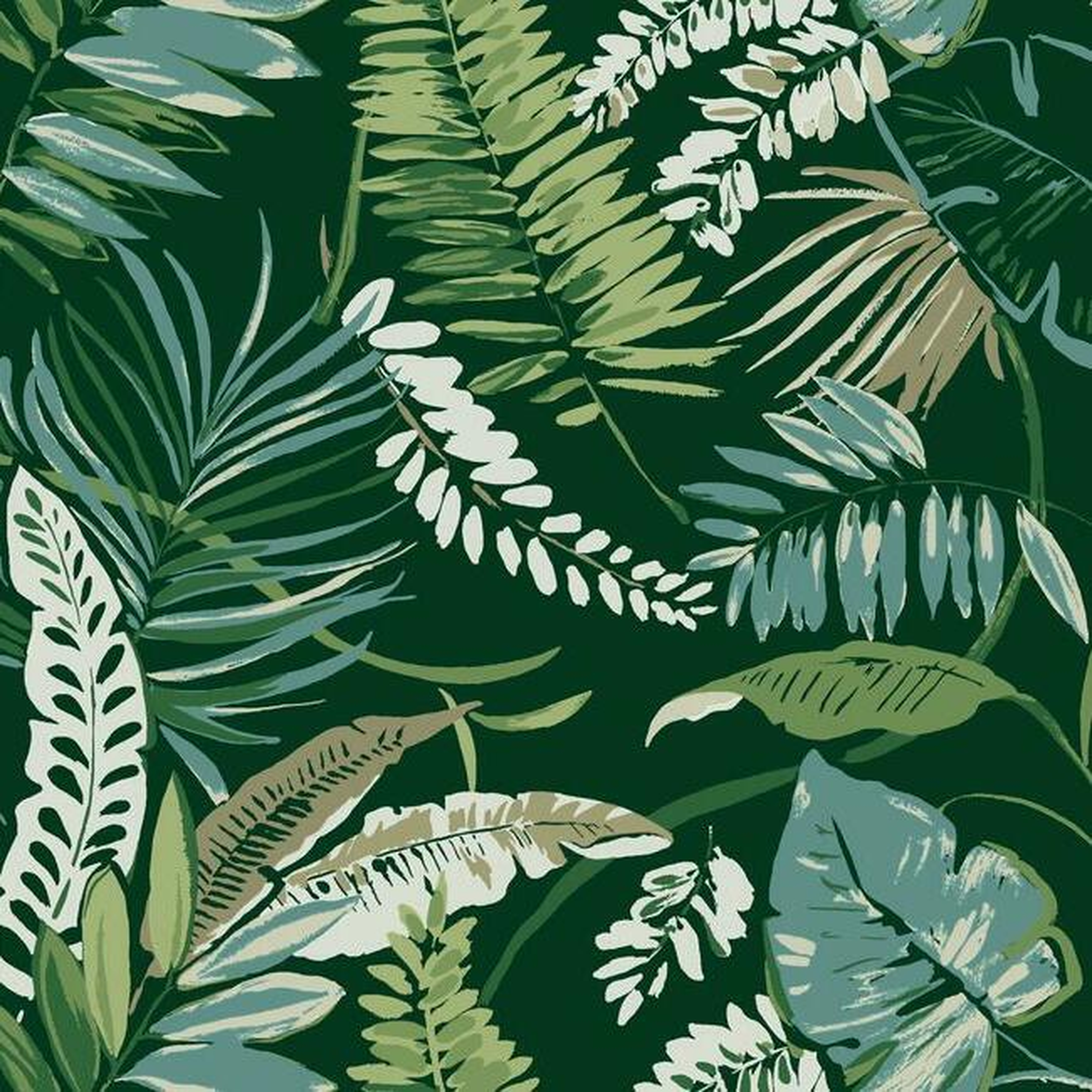 Tropical Toss Wallpaper - York Wallcoverings